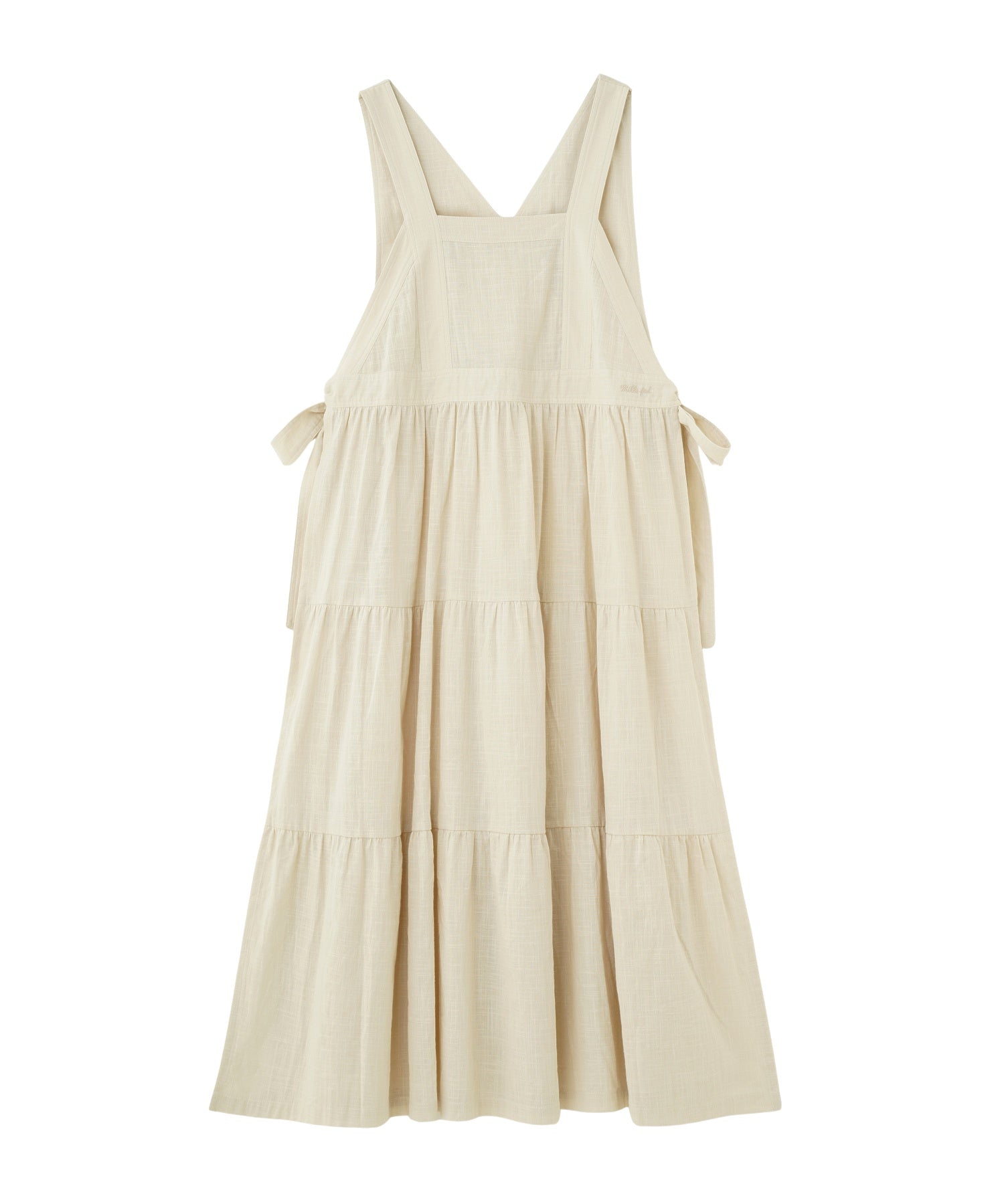 APRON TIERED DRESS