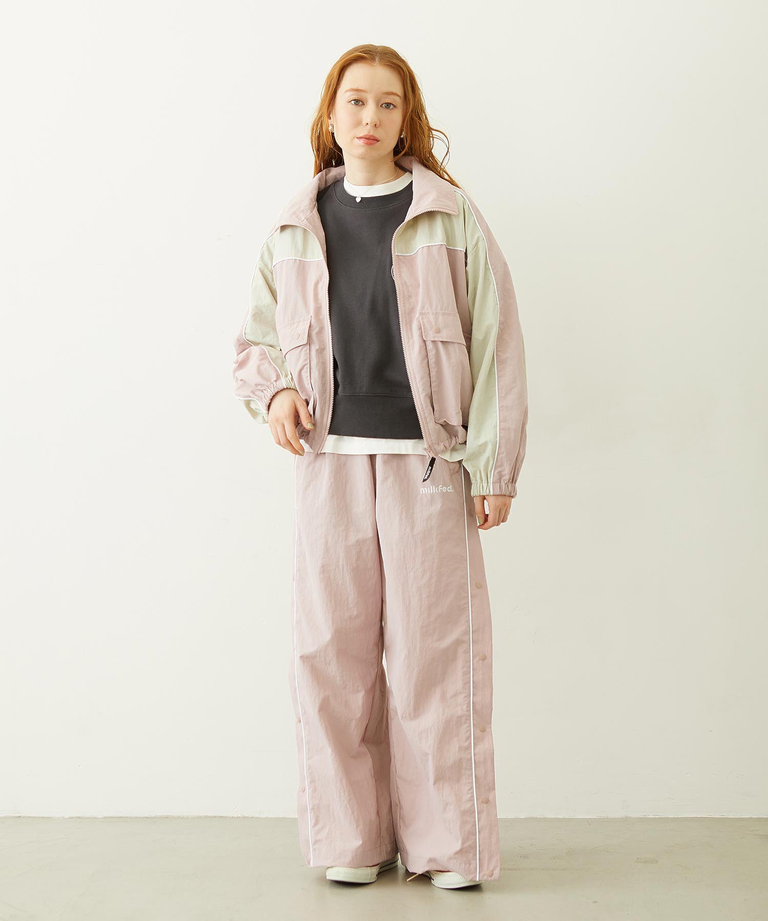 CUTOUT LOGO TRACK PANTS