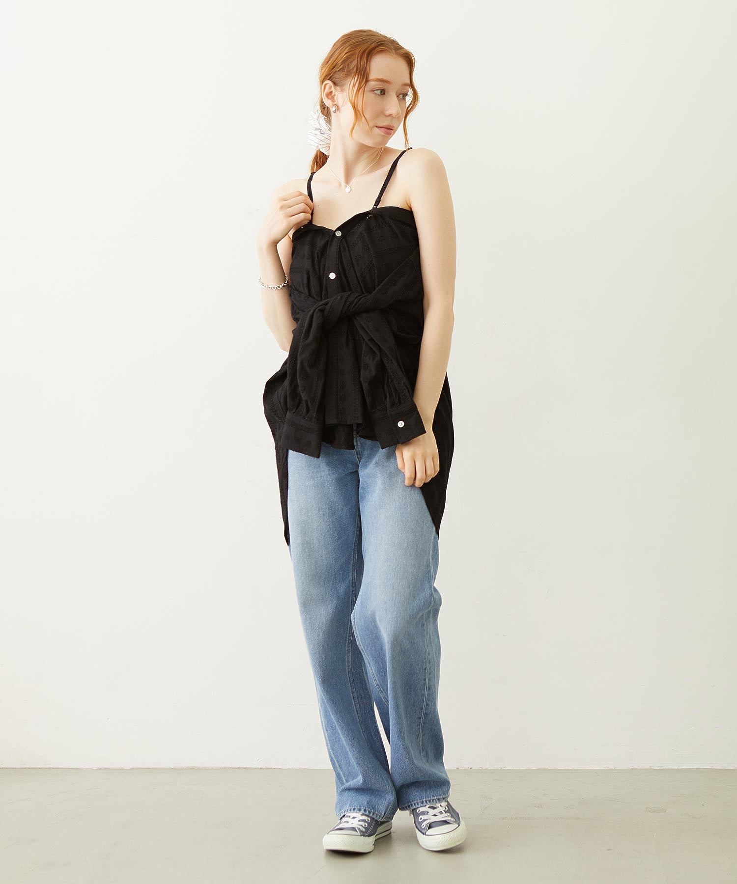 2WAY OVERSIZED SHIRT