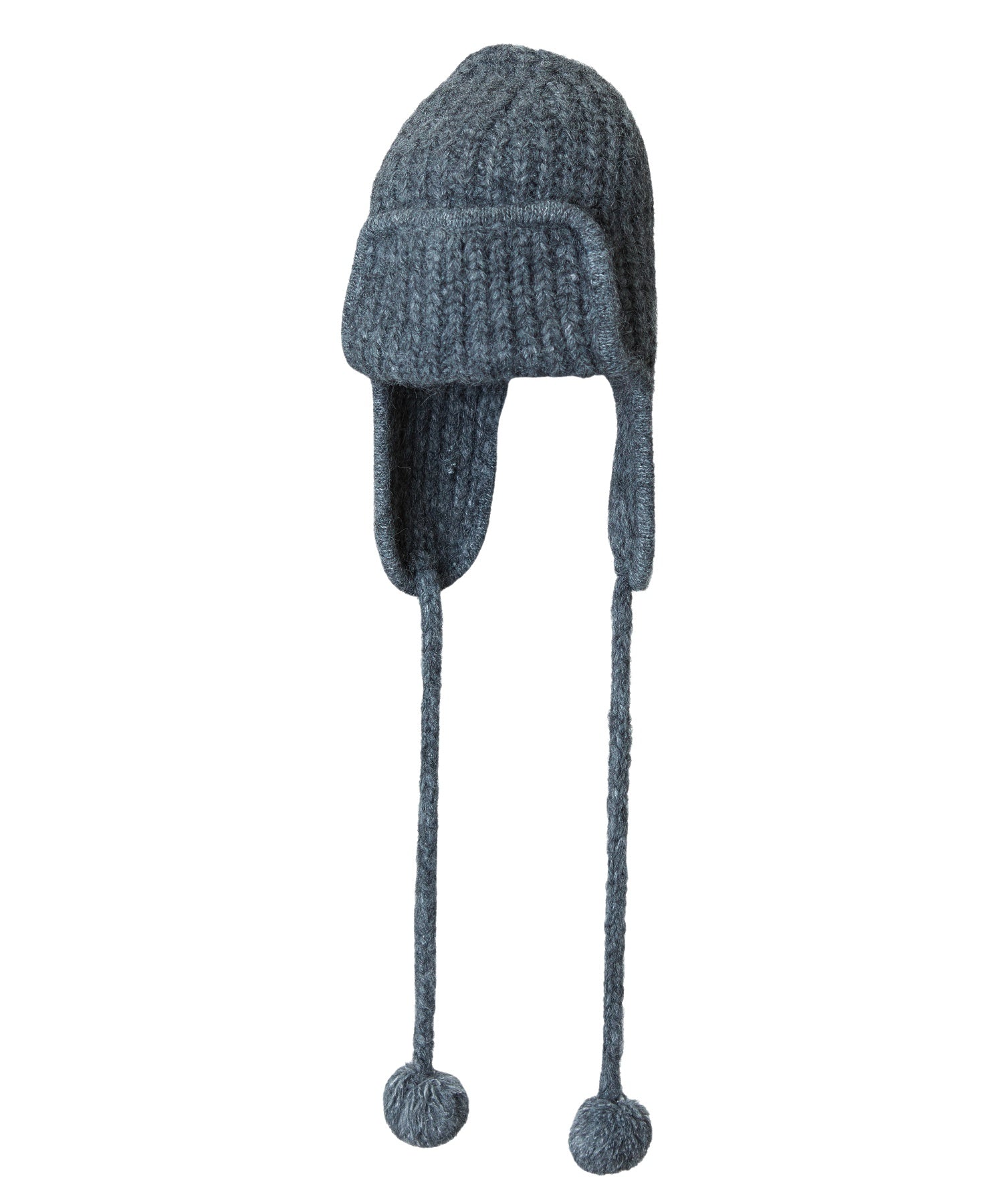 EAR FLAP KNIT CAP