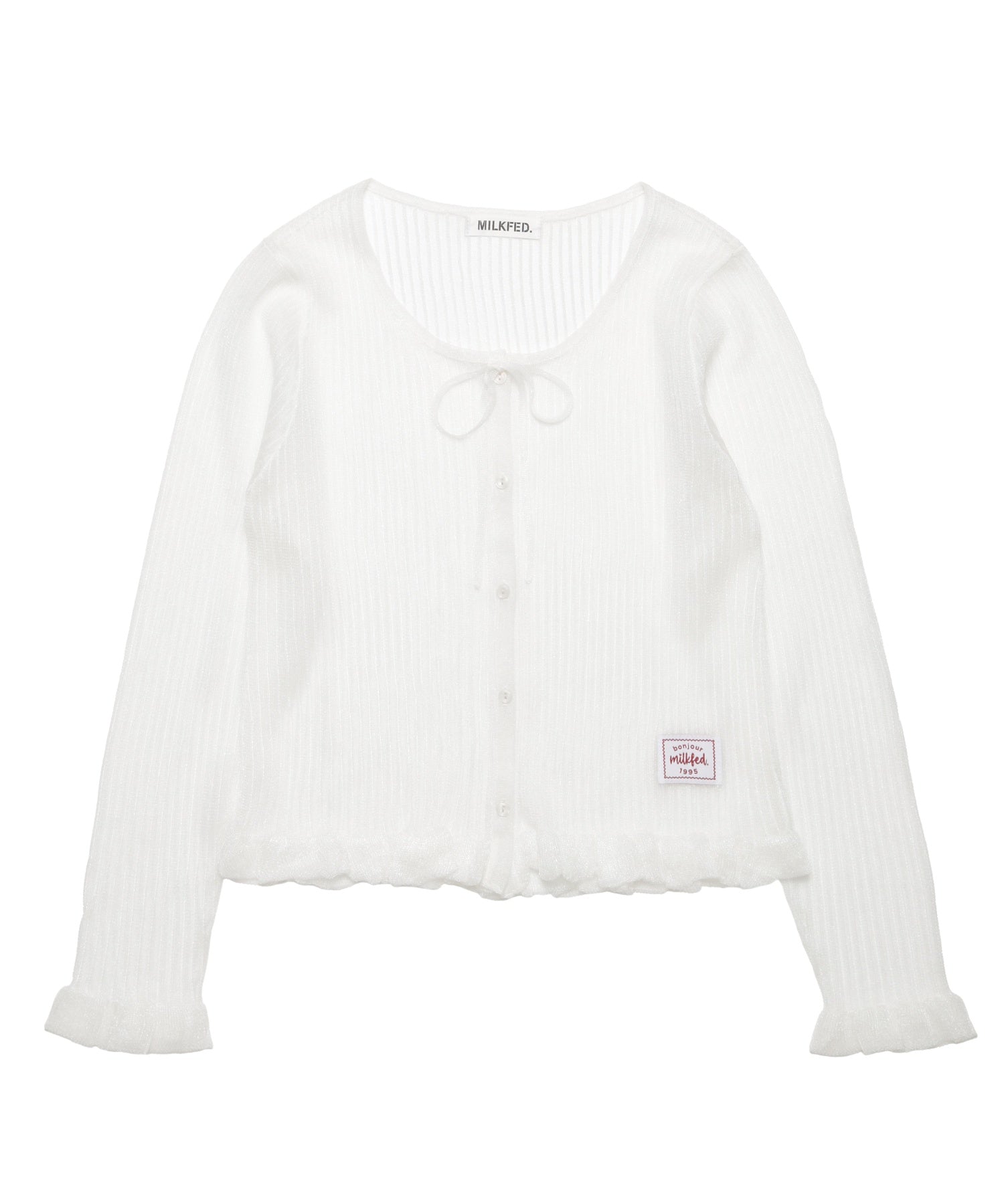 2-PIECE SHEER CARDIGAN