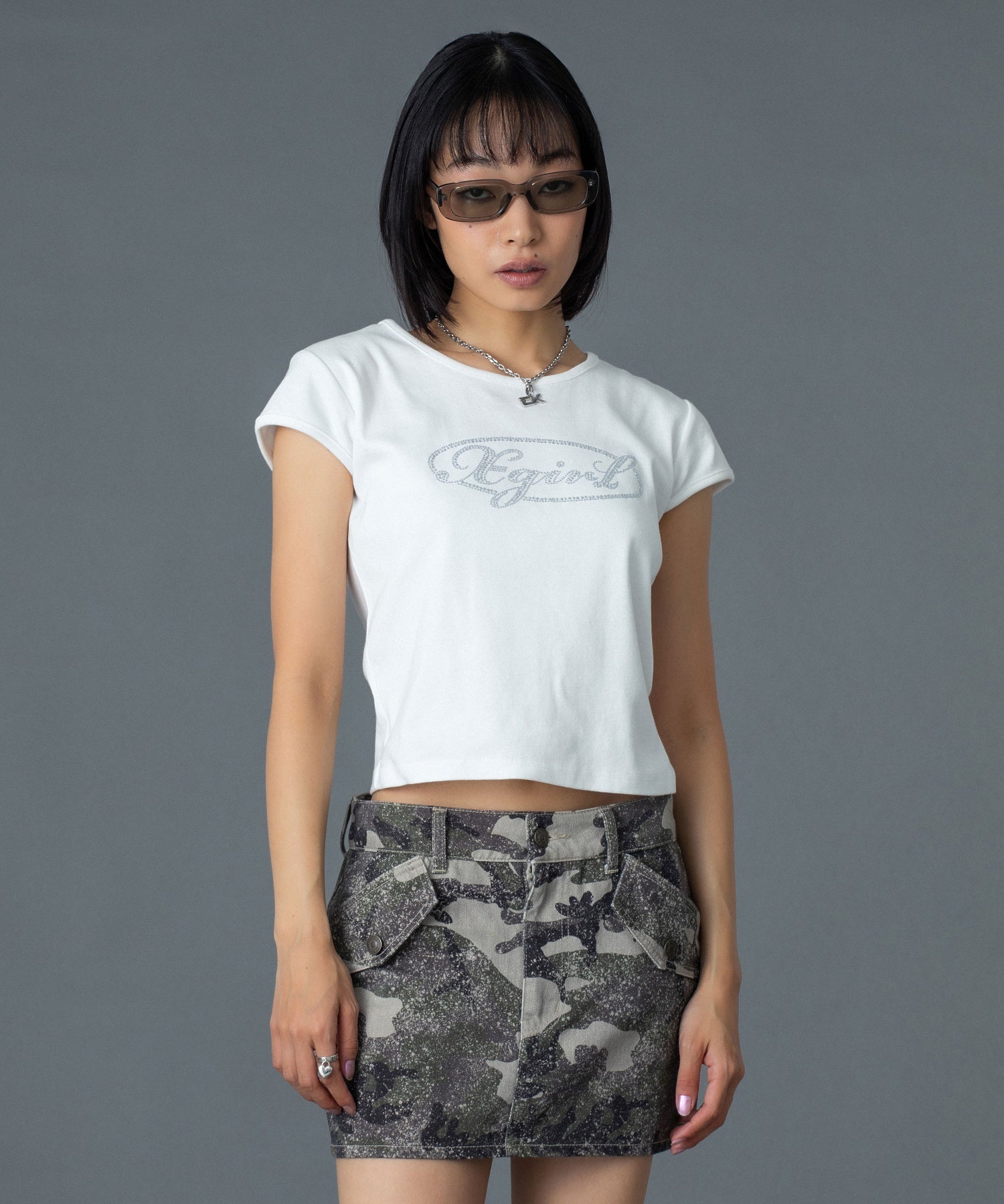 FLAP POCKET MINI SKIRT