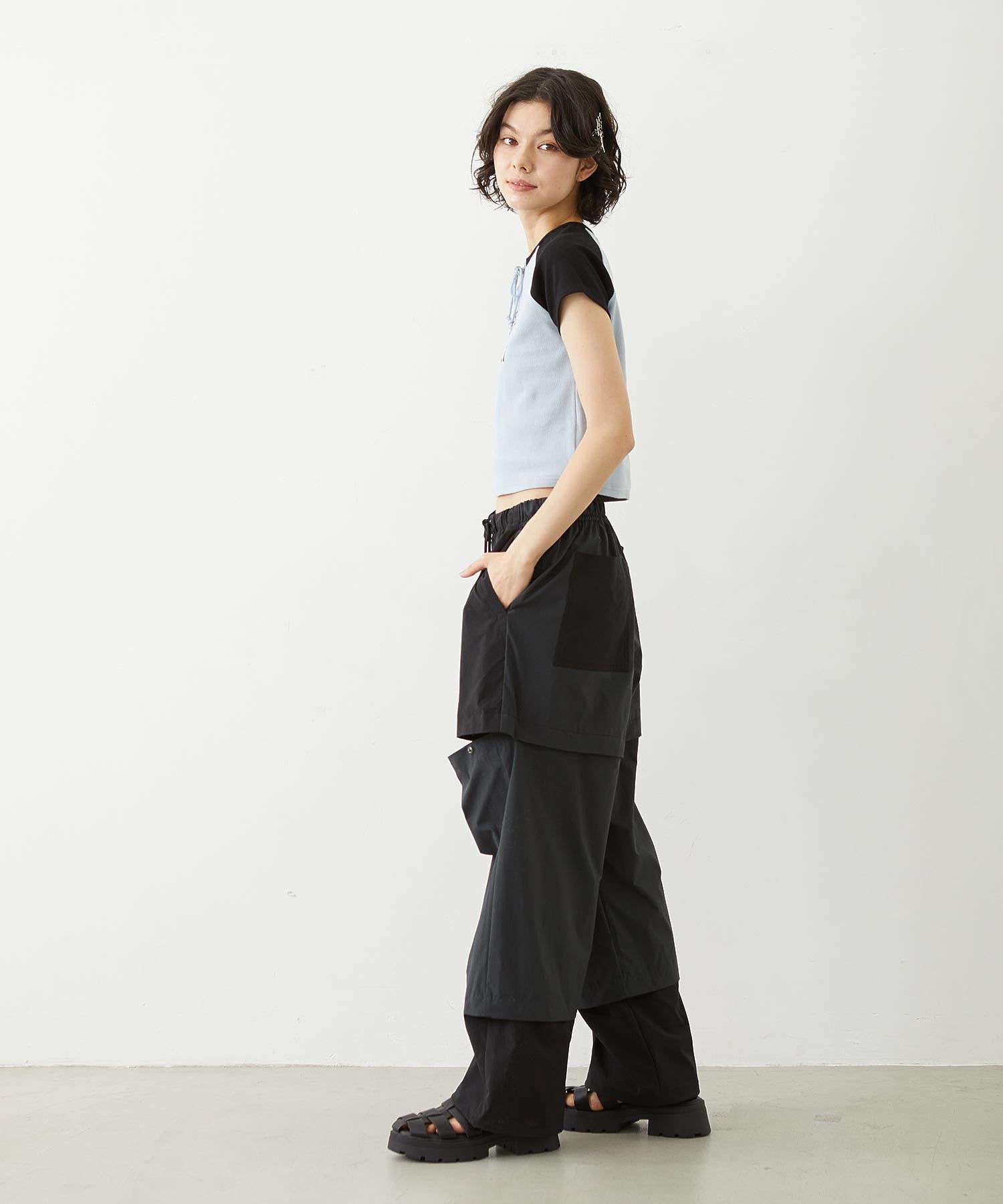 BICOLOR PANTS