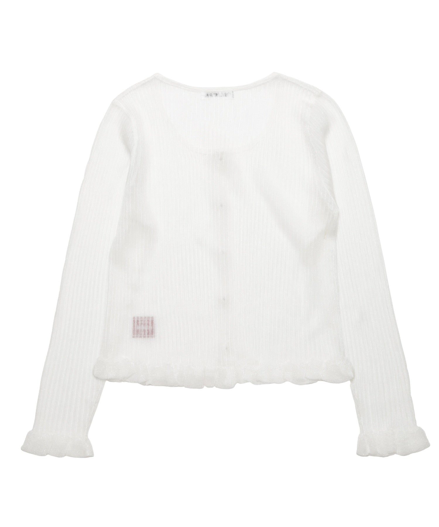 2-PIECE SHEER CARDIGAN