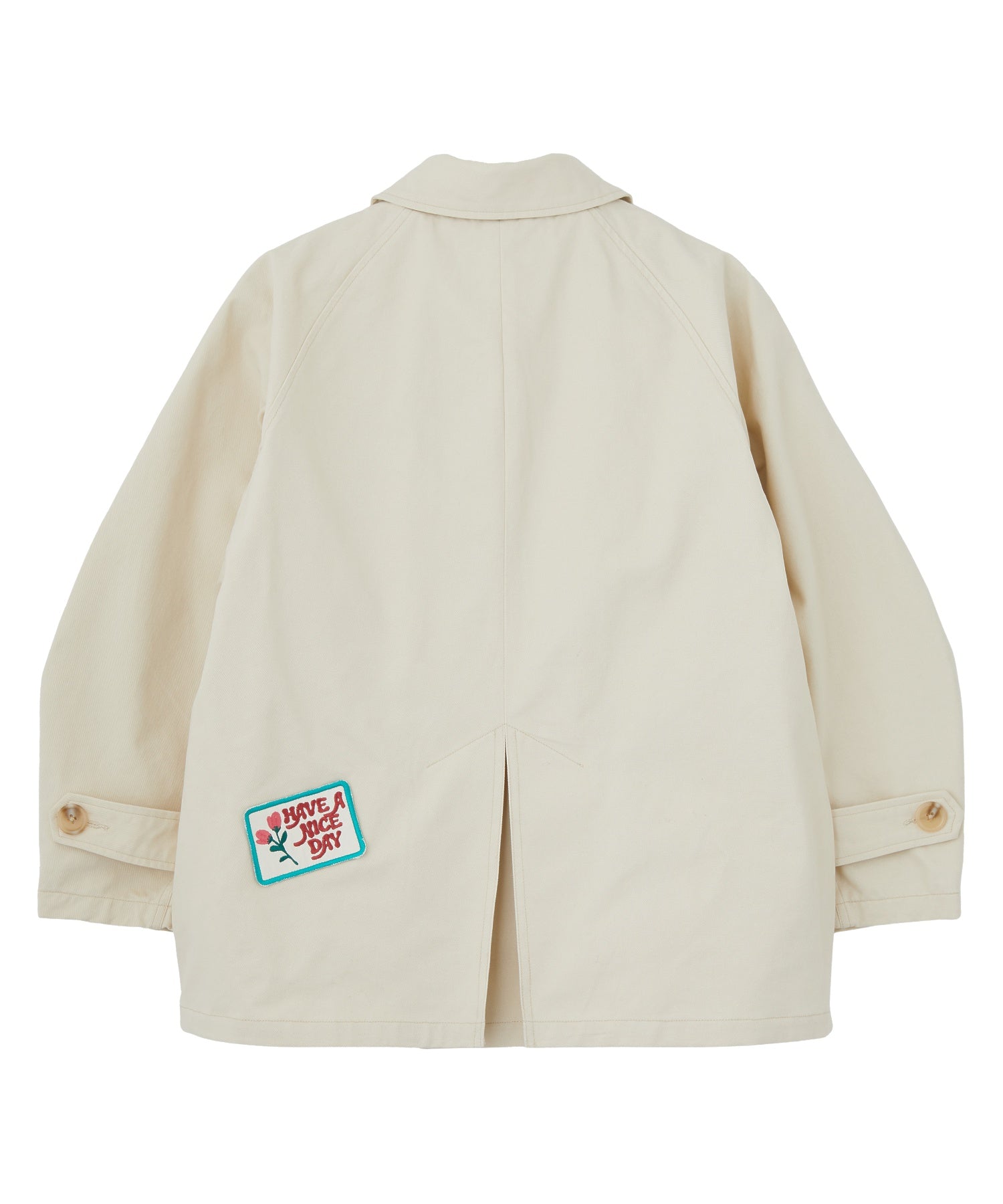 PATCH HOODED JACKET