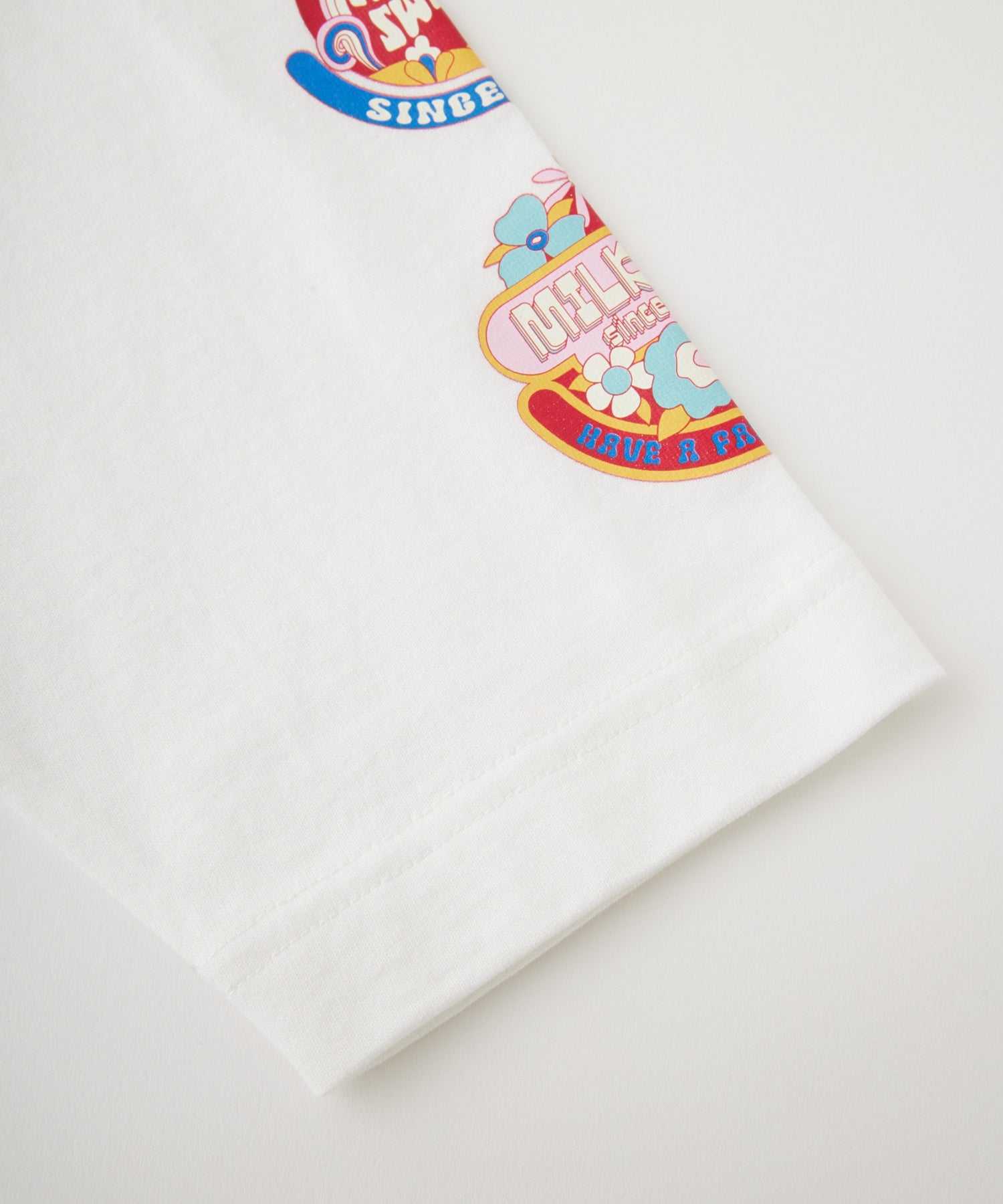 70S LOGO THREE QUARTER SLEEVE TOP