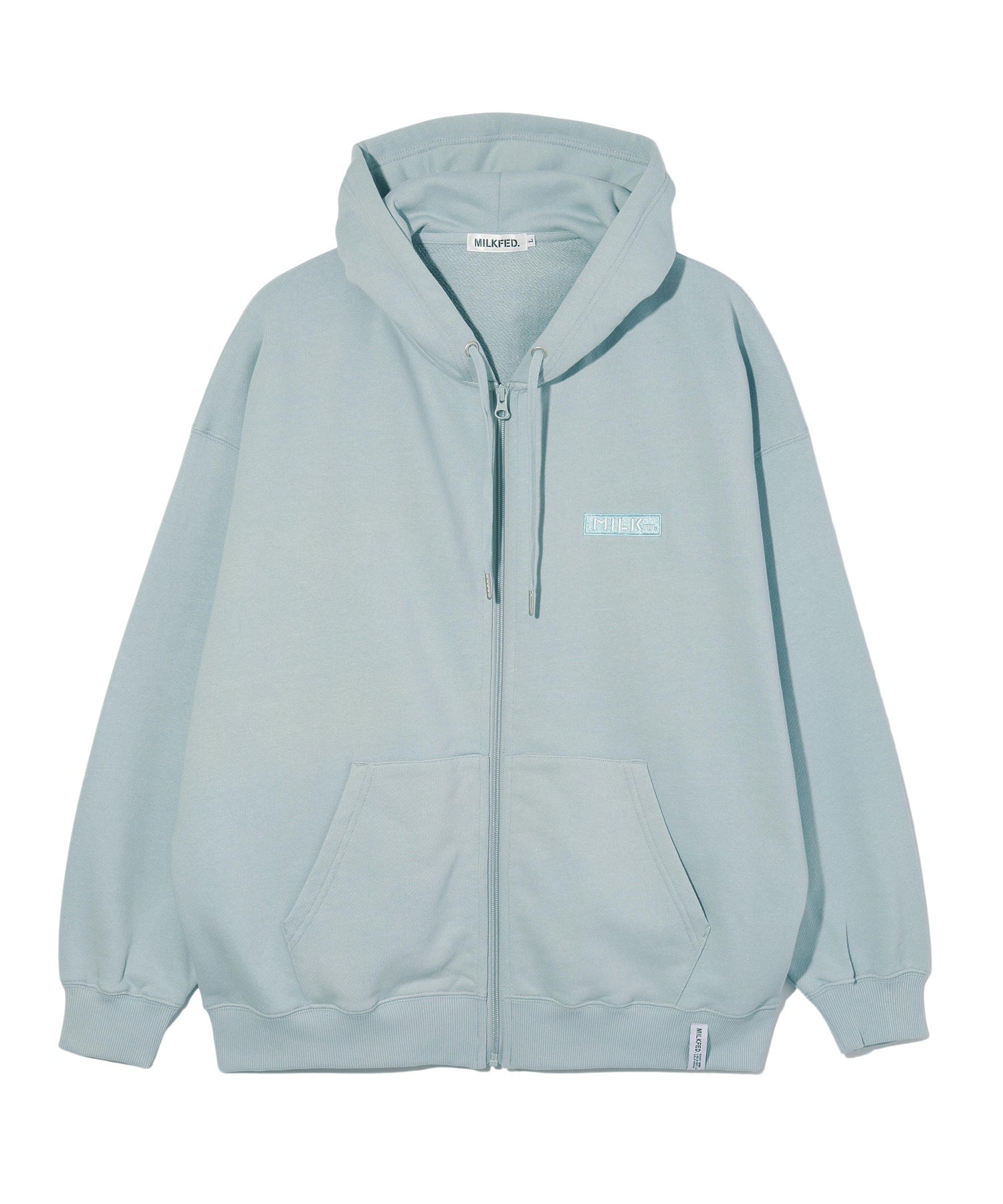 BAR LOGO ZIP UP HOODIE