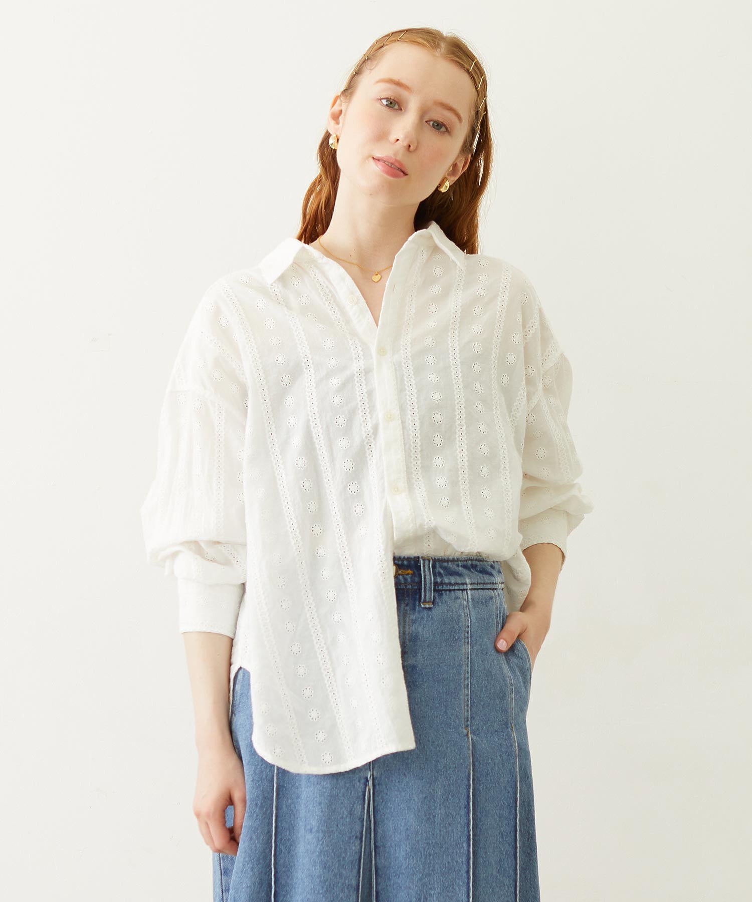 2WAY OVERSIZED SHIRT