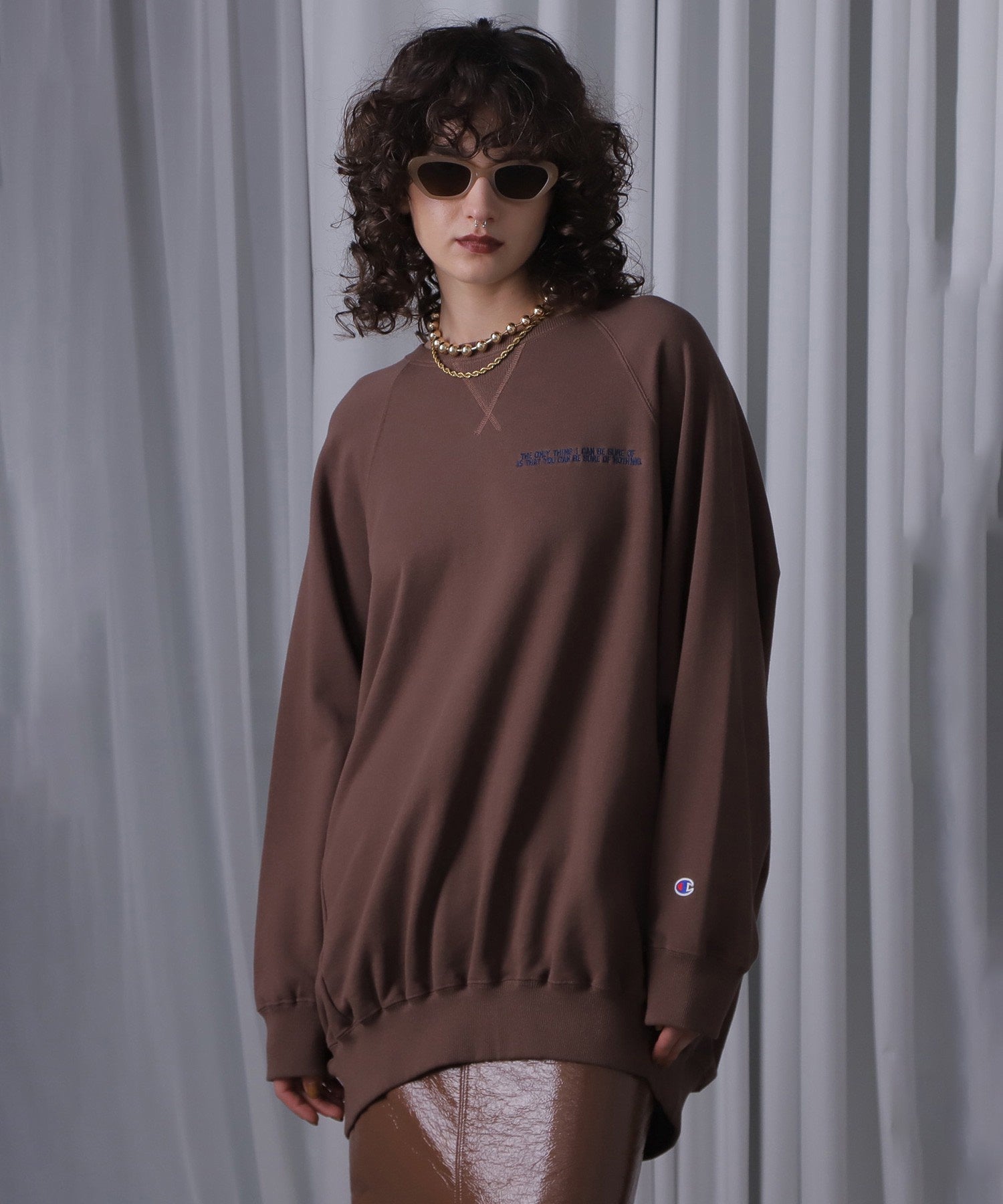 <Champion別注>ビッグスウェット