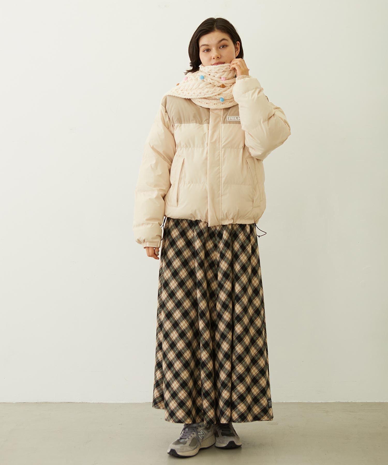 BAR PATCH PUFFER JACKET