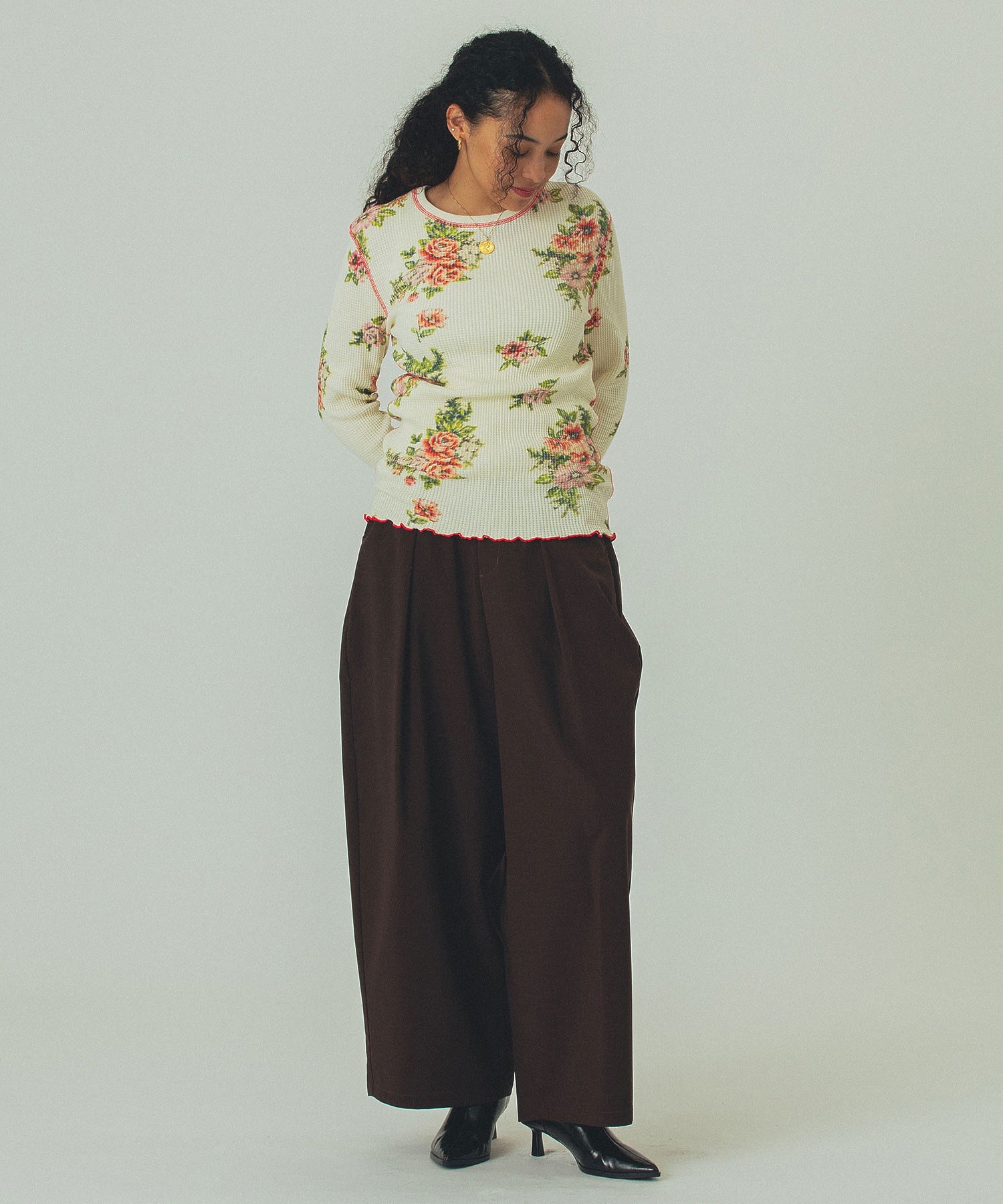 model:168cm 着用サイズ:M