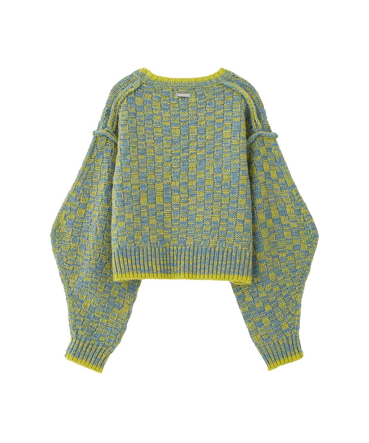 ミックスニットプルオーバー