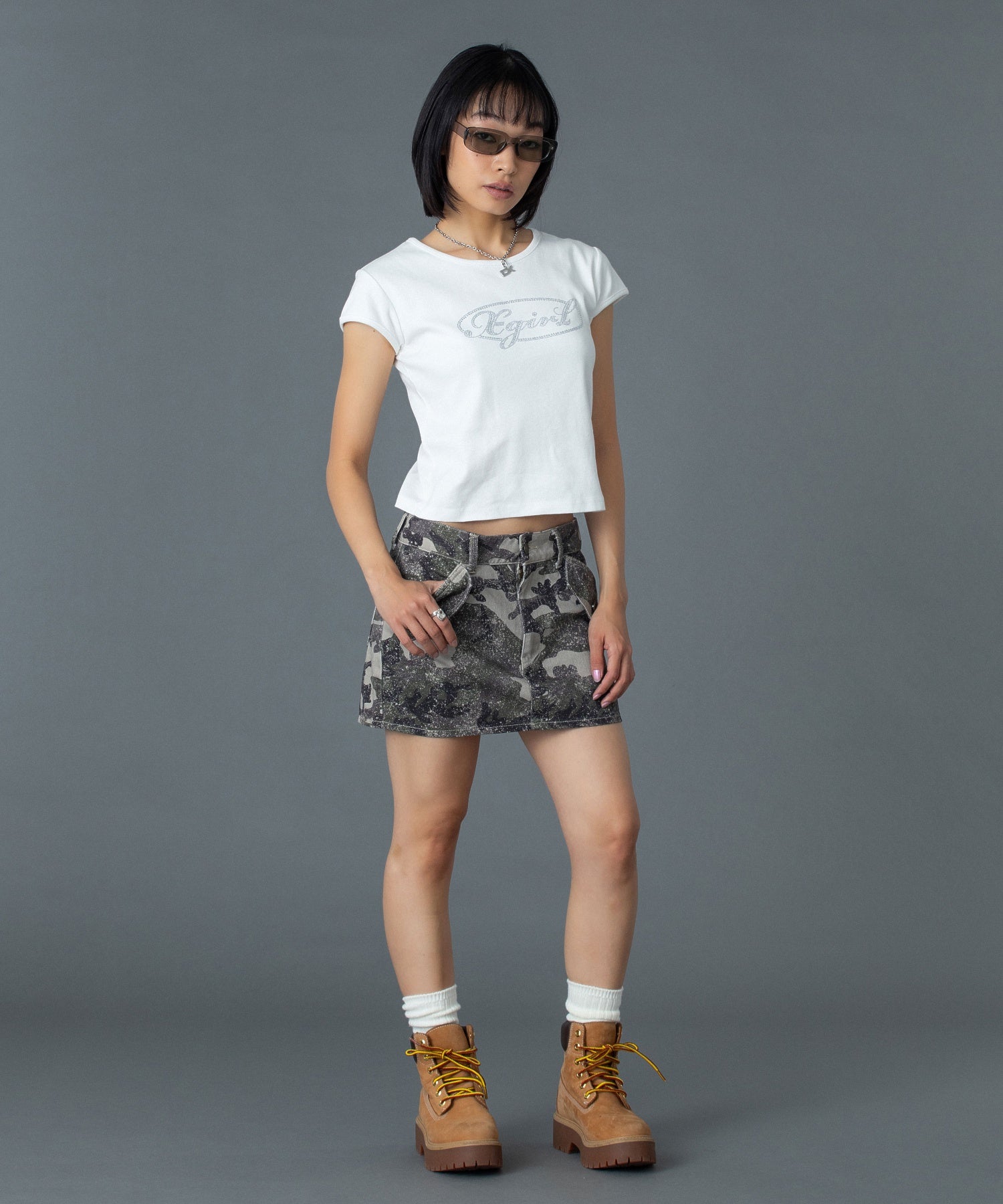 FLAP POCKET MINI SKIRT