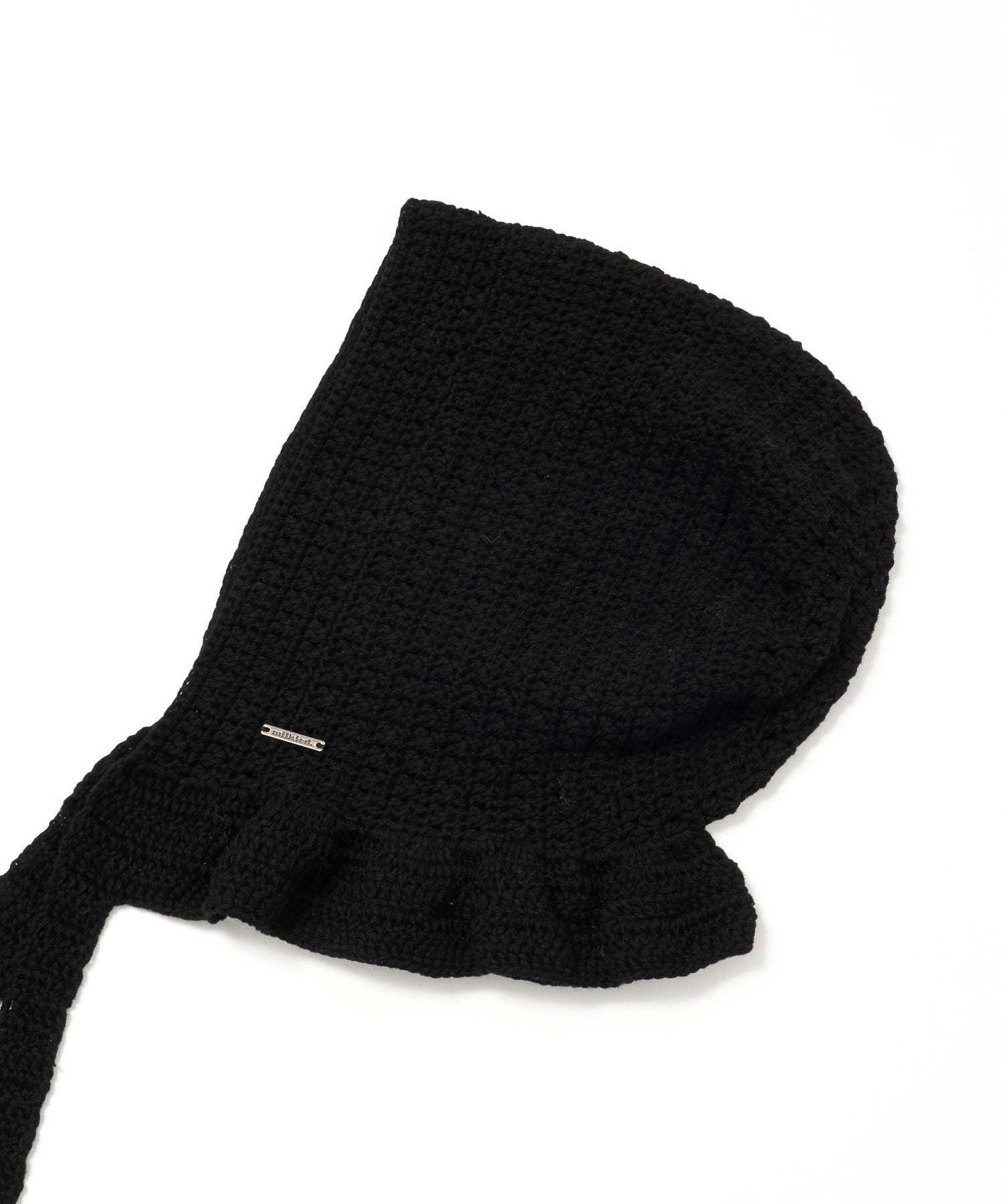 FRILL KNIT BONNET