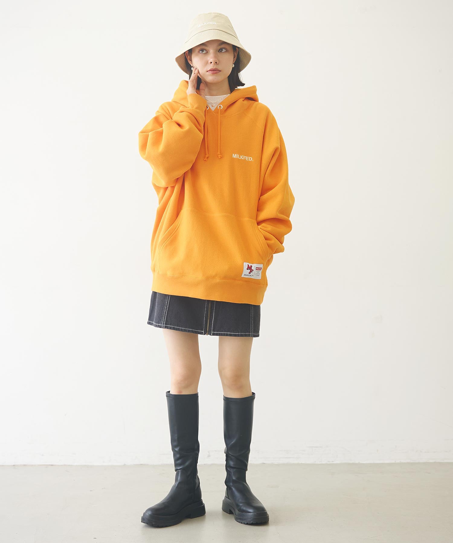 MILKFED.×CHAMPION SWEAT HOODIE