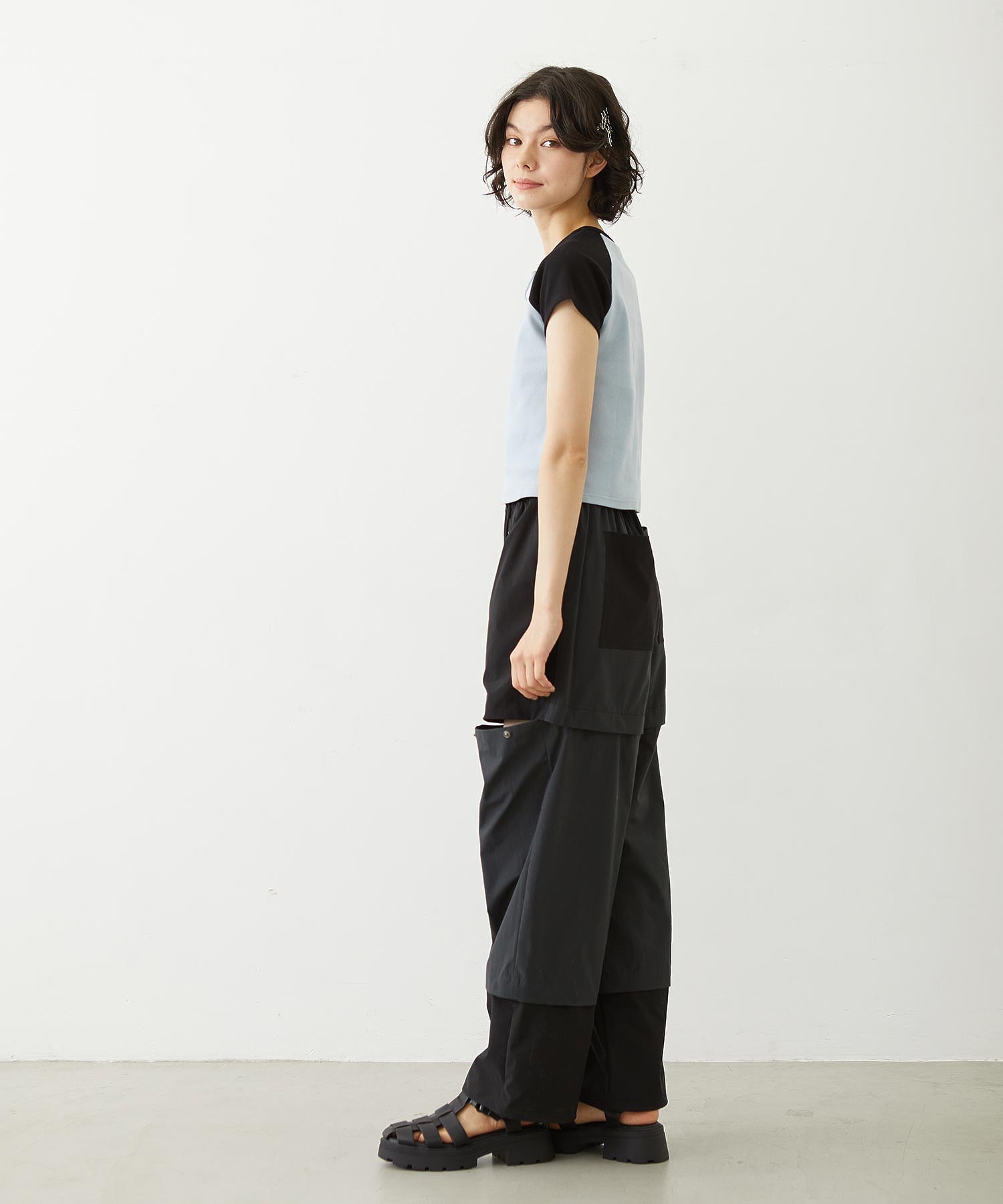 BICOLOR PANTS