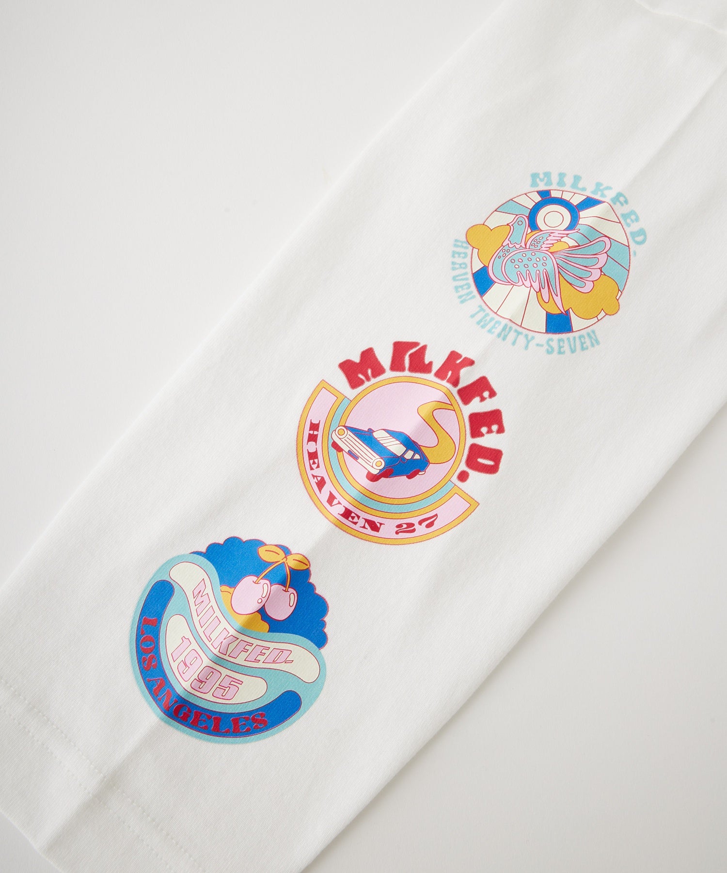 70S LOGO THREE QUARTER SLEEVE TOP