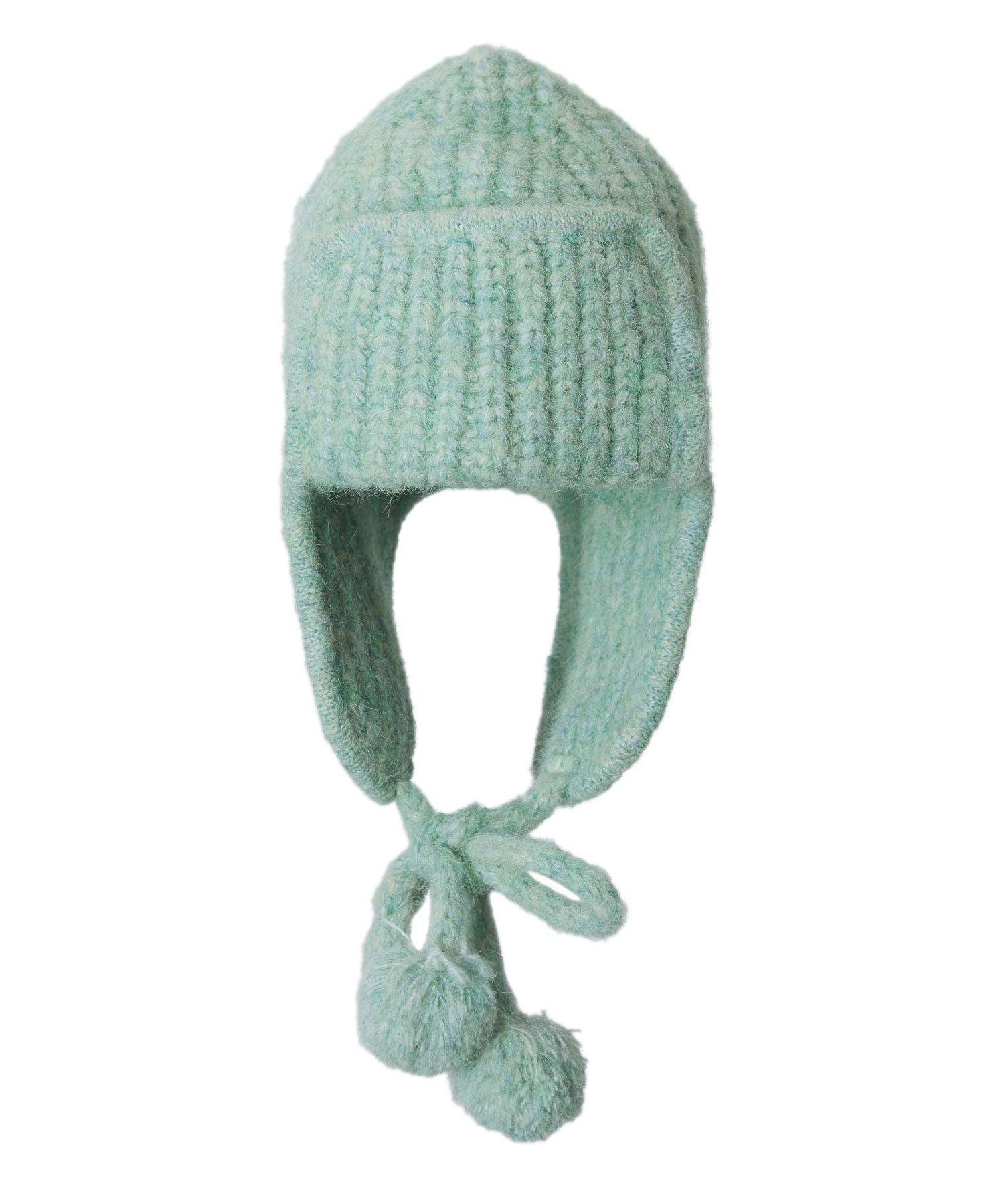 EAR FLAP KNIT CAP