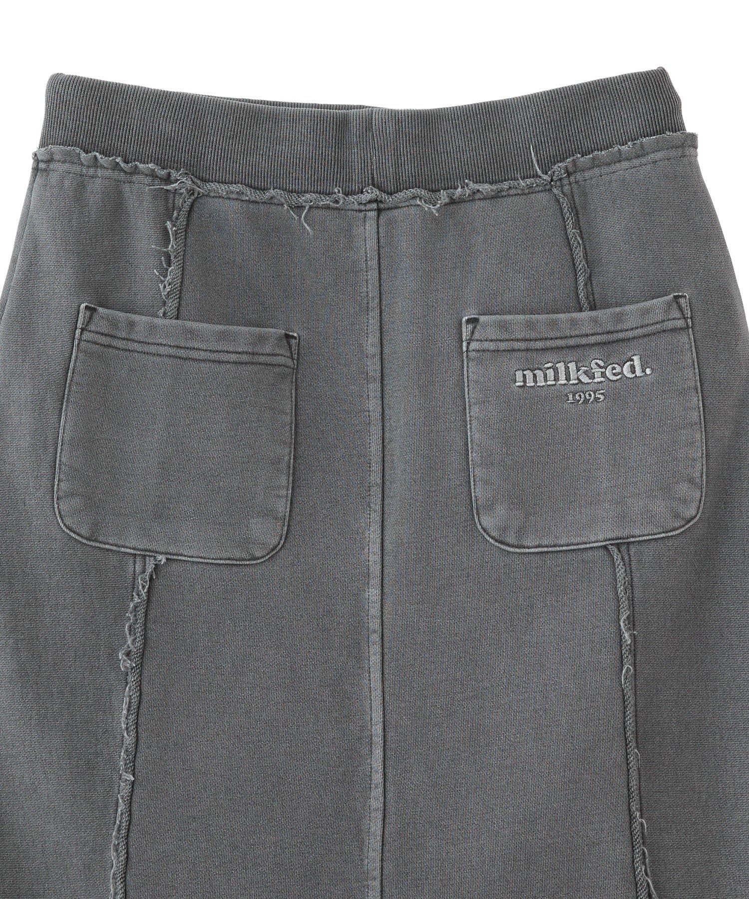 FADED SWEAT LONG SKIRT