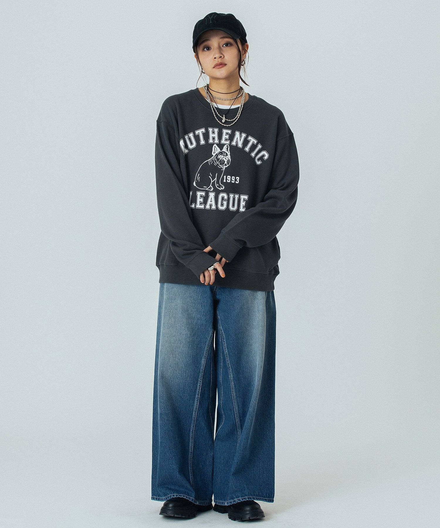 model:160cm 着用サイズ:S