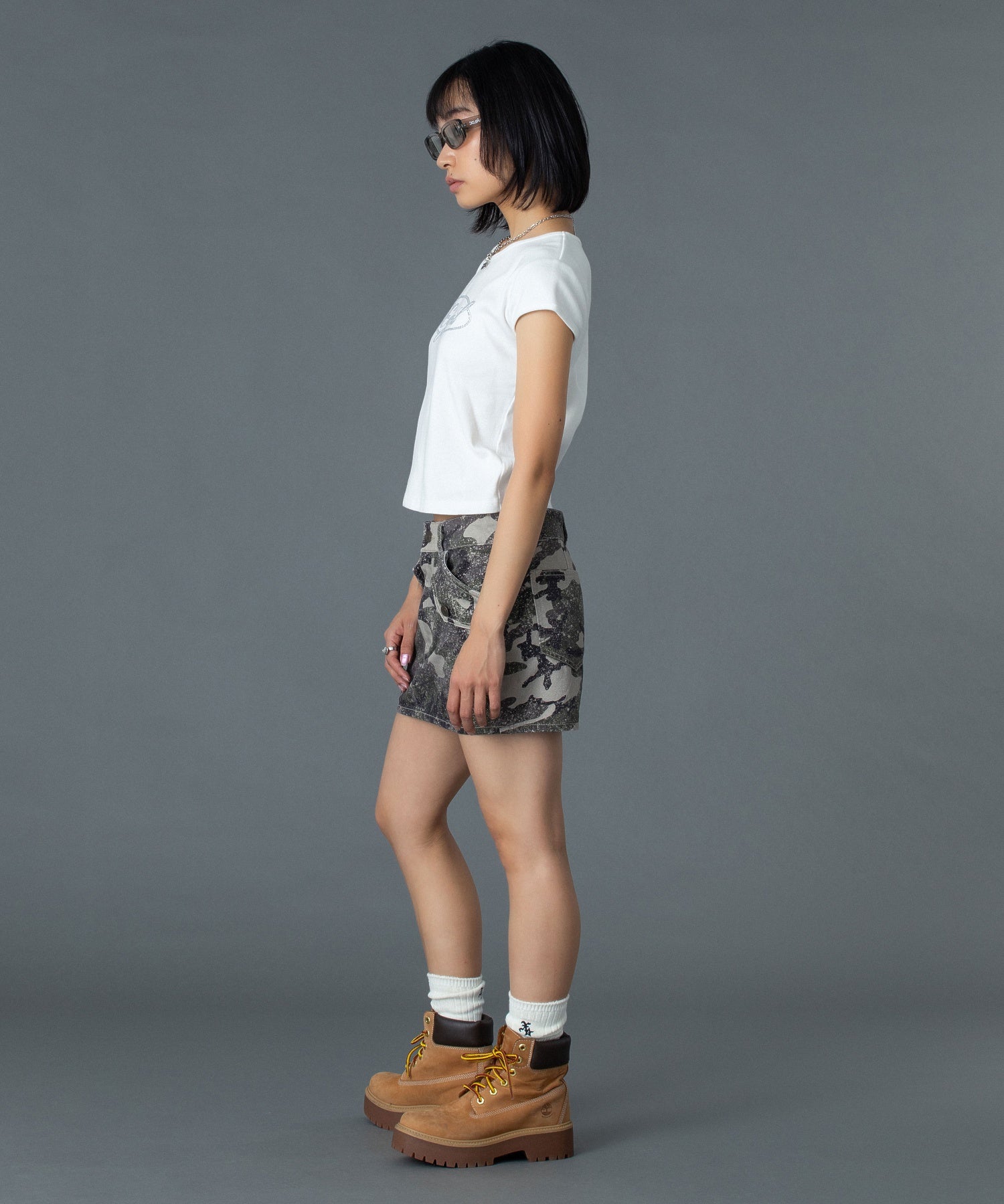 FLAP POCKET MINI SKIRT