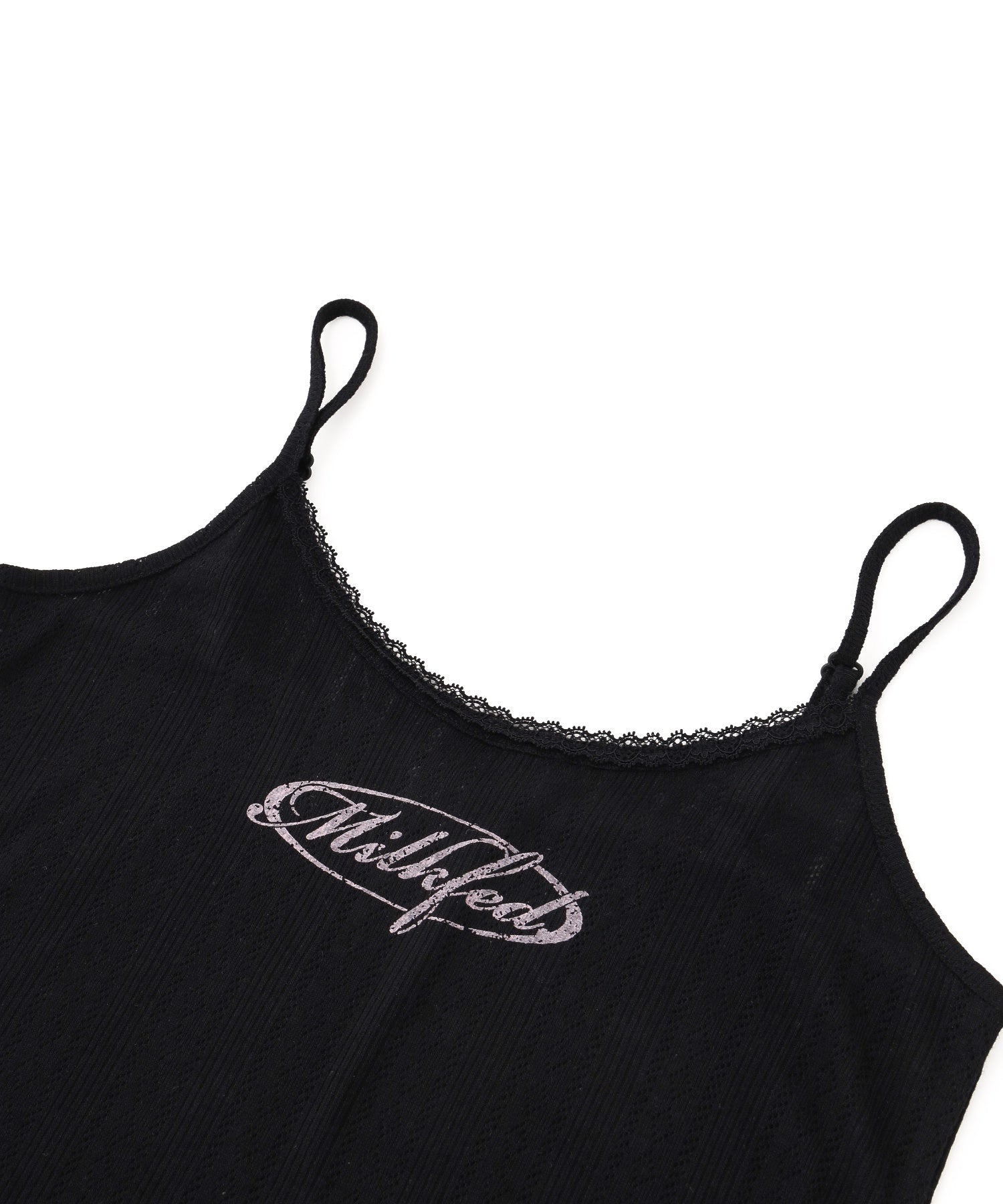 OVAL LOGO LACE CAMISOLE