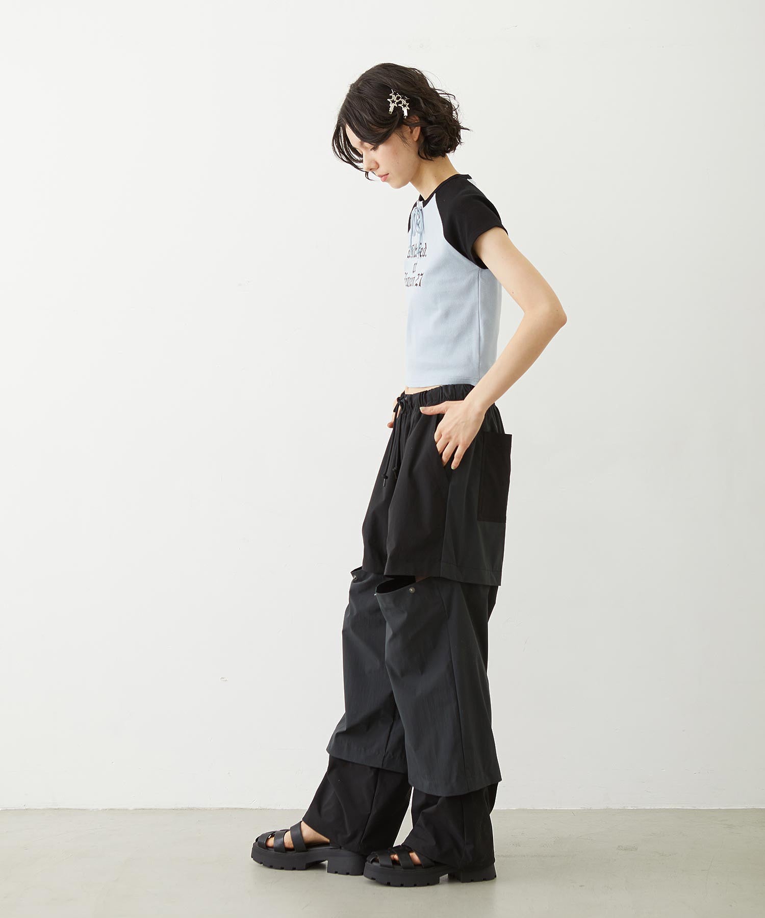 BICOLOR PANTS