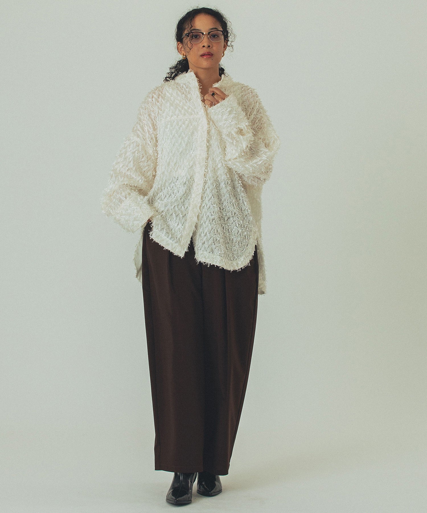 model:168cm 着用サイズ:M