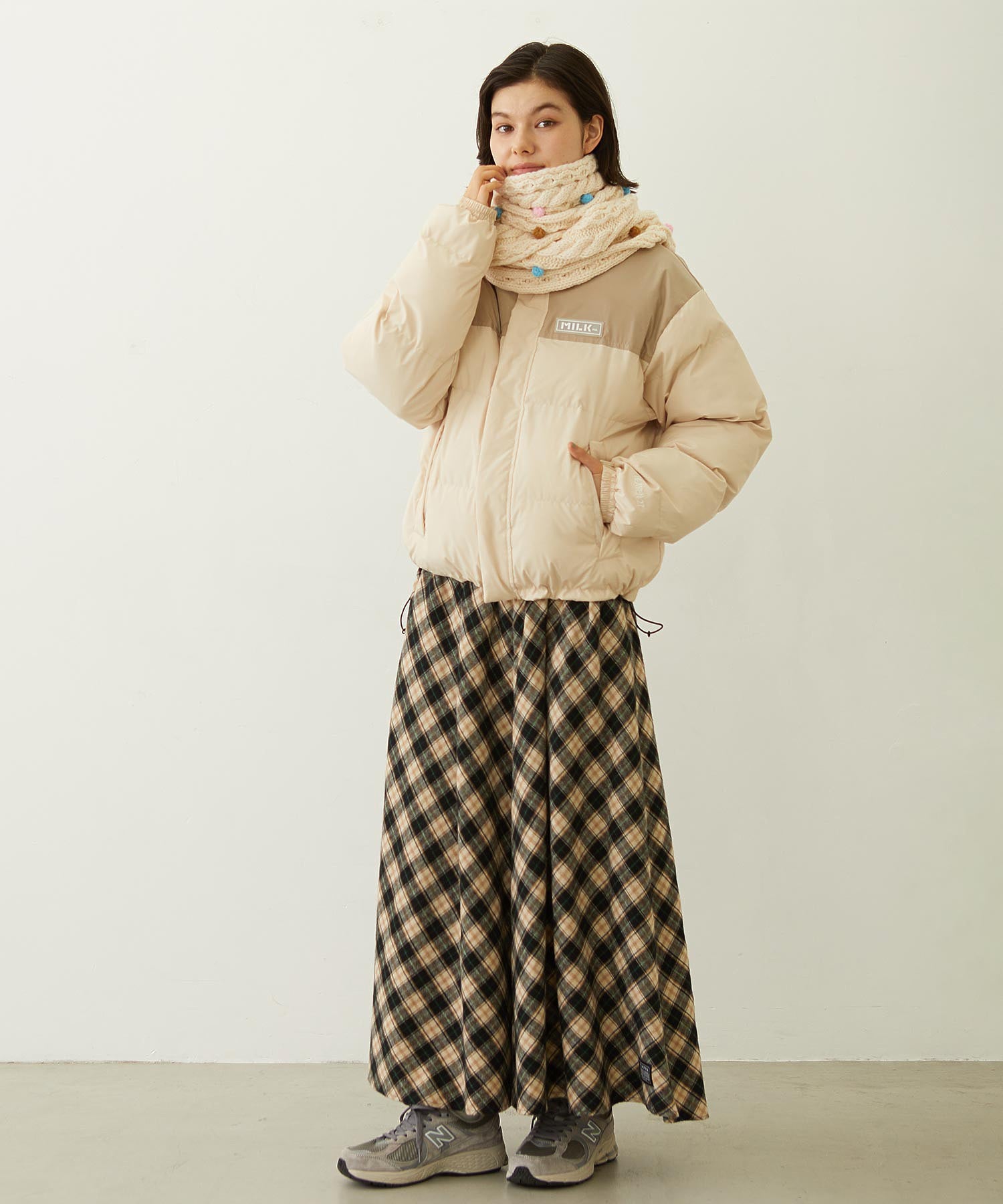 BAR PATCH PUFFER JACKET