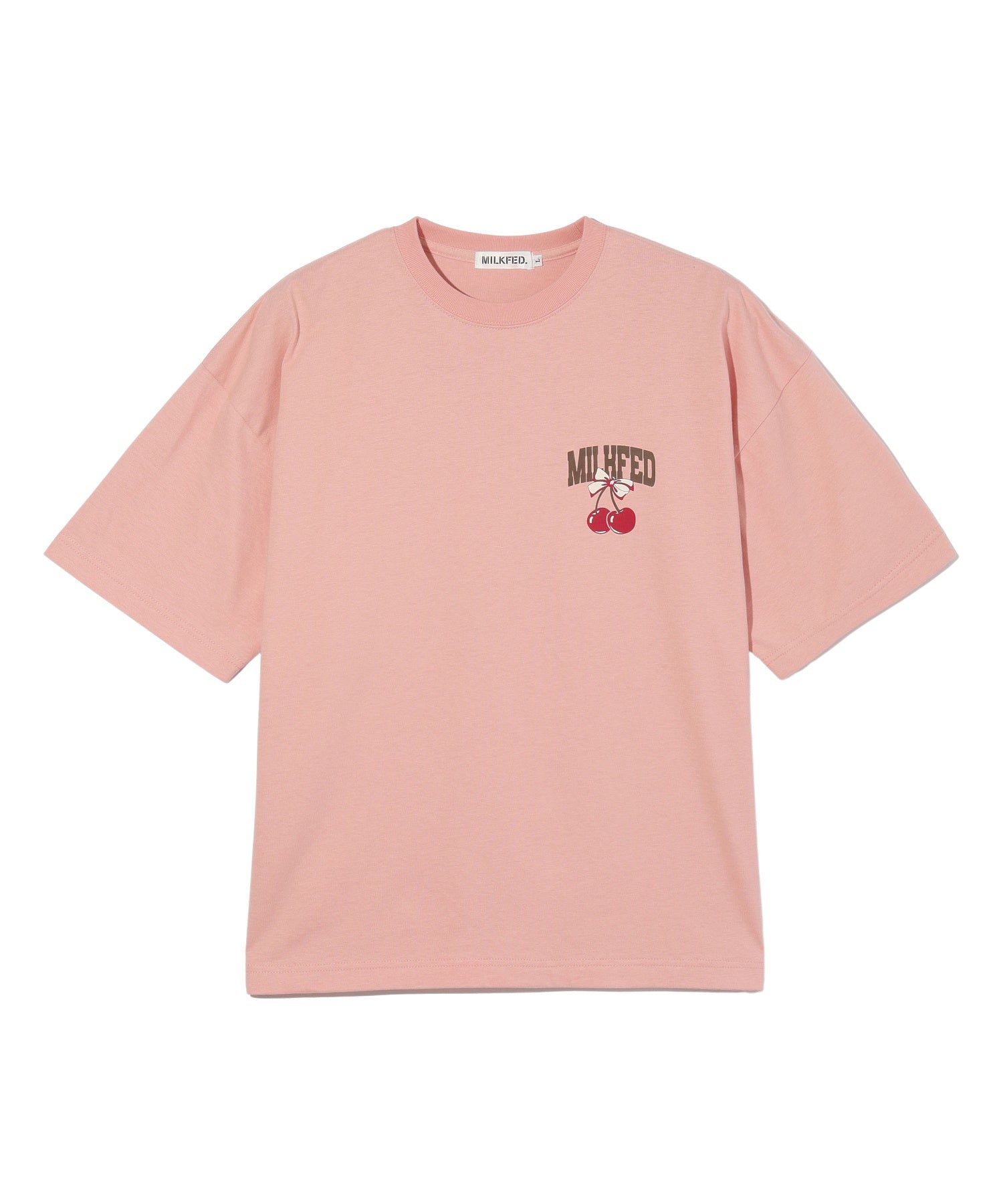 RIBBON AND CHERRY WIDE S/S TEE