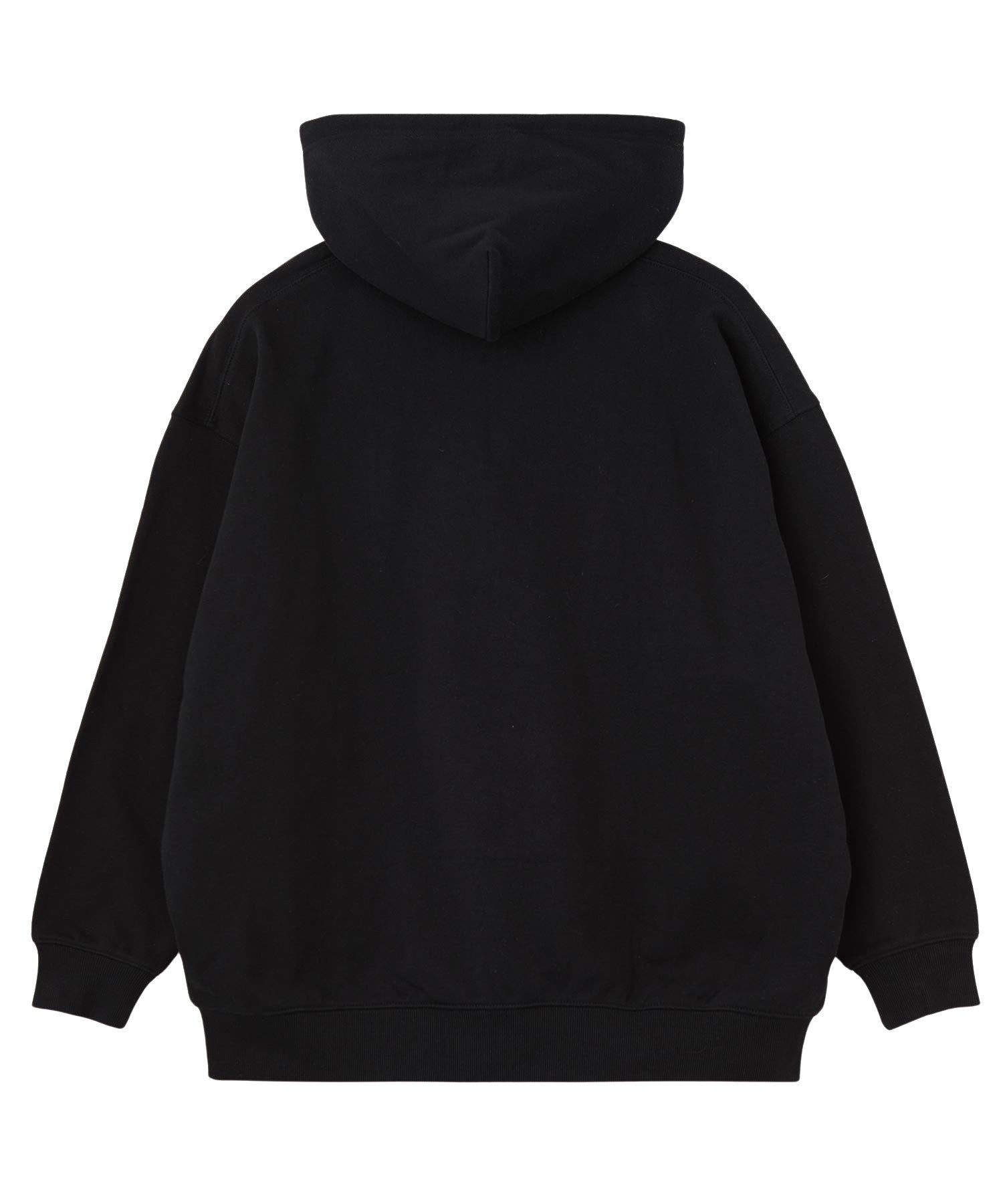COLLEGE LOGO PATCH ZIP UP HOODIE