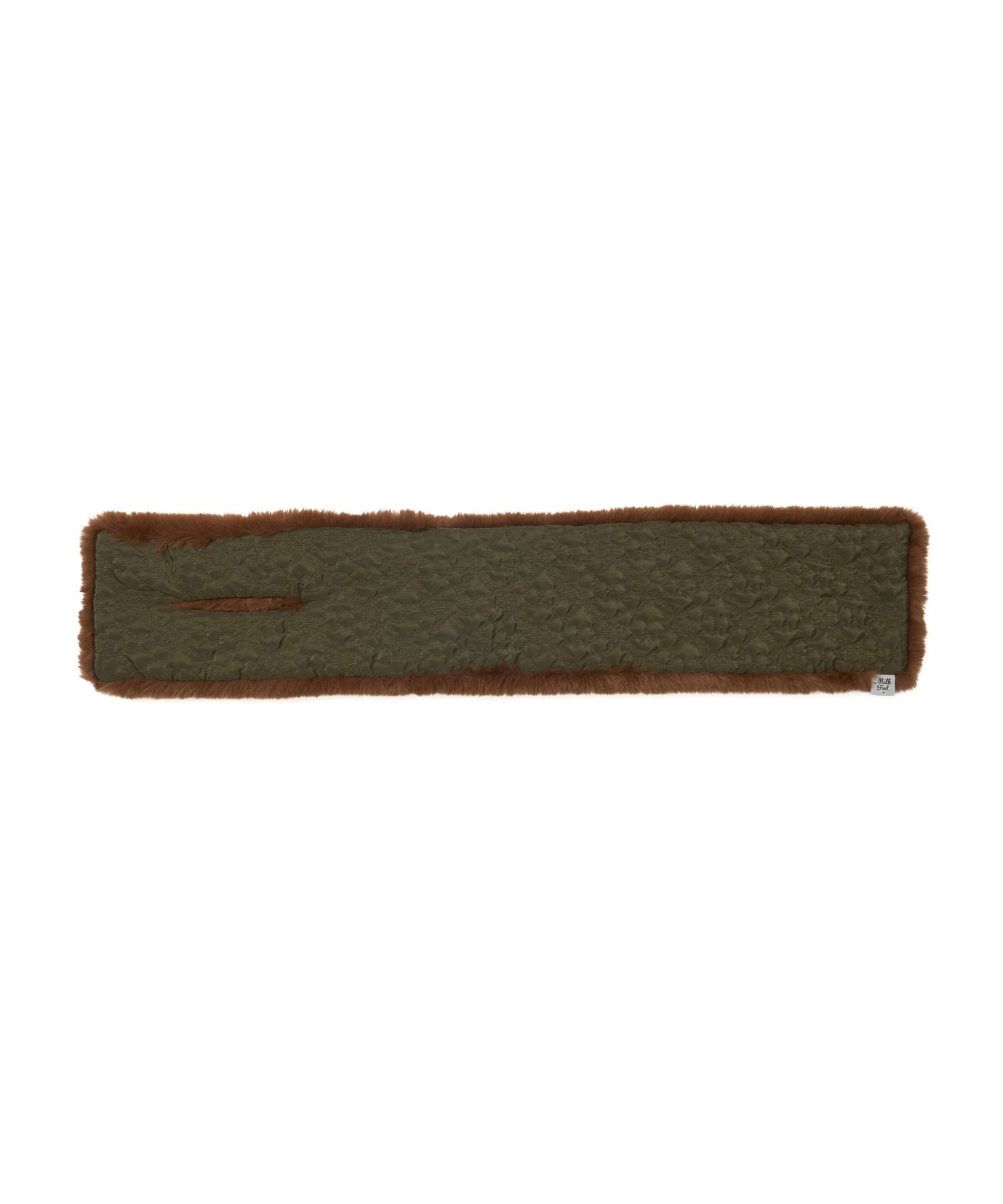 CHERRY QUILTED REVERSIBLE NYLON SCARF