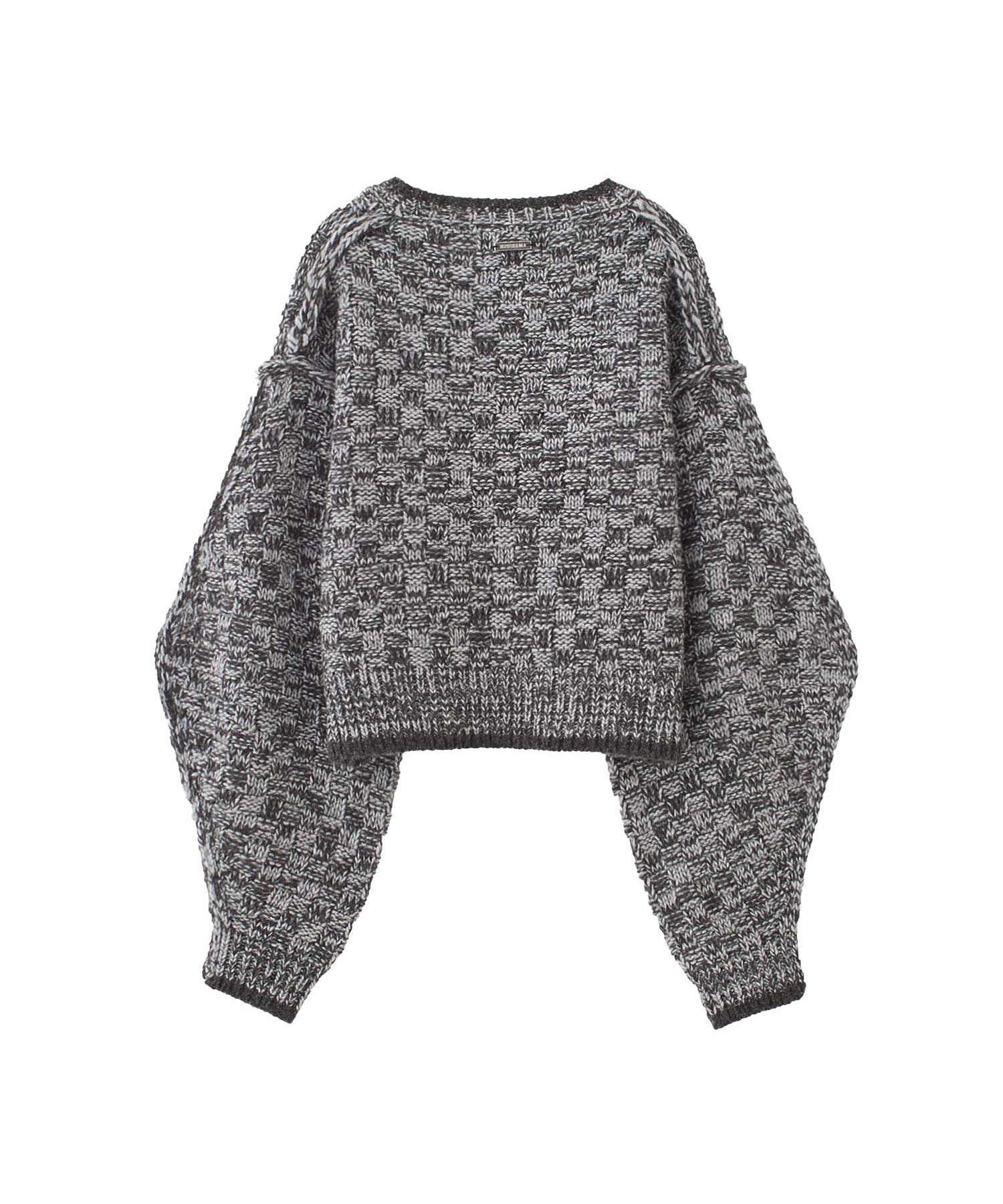 ミックスニットプルオーバー