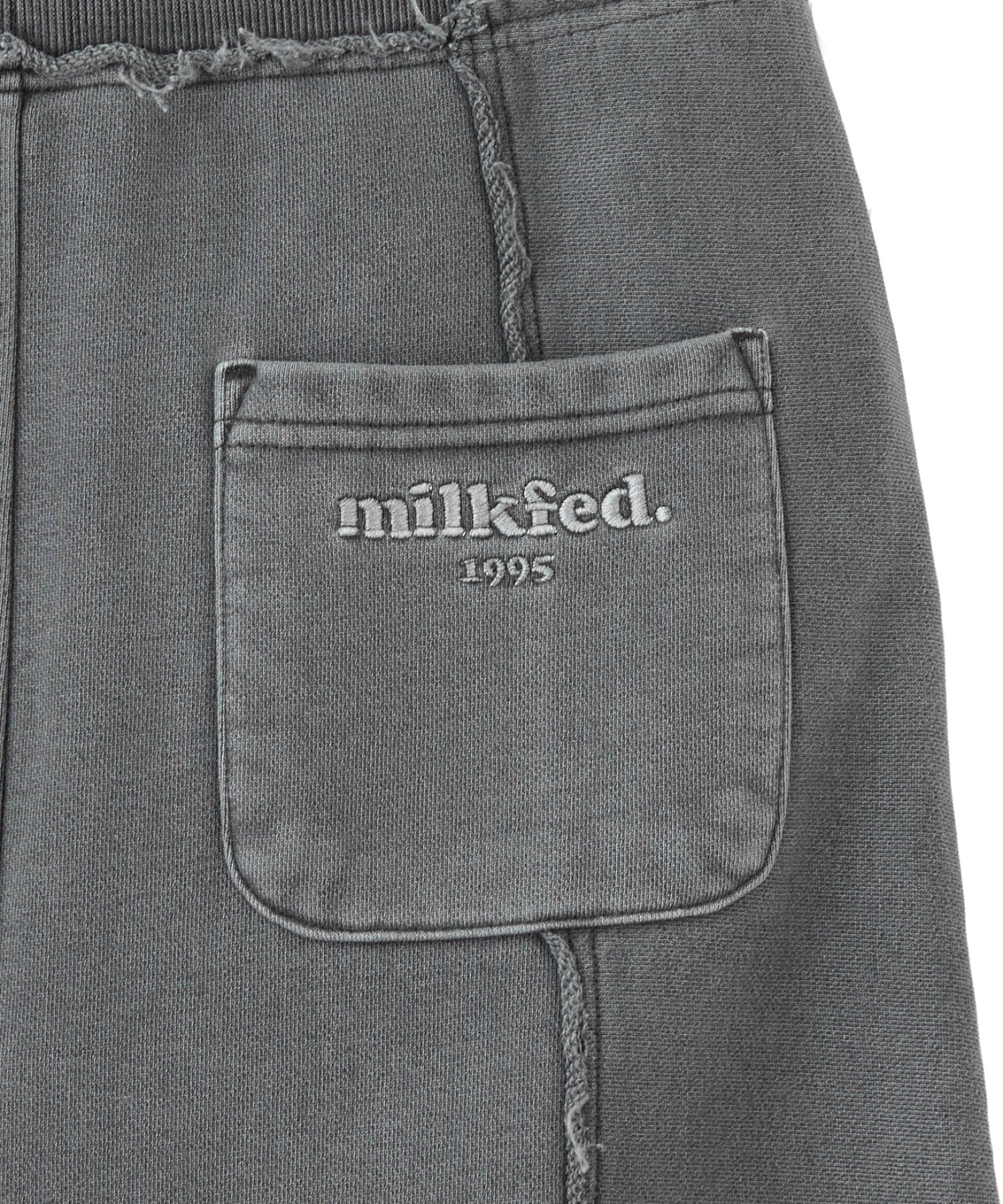 FADED SWEAT LONG SKIRT