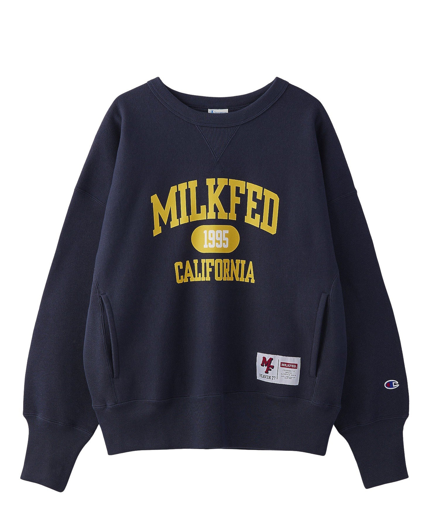 MILKFED.×CHAMPION SWEAT TOP