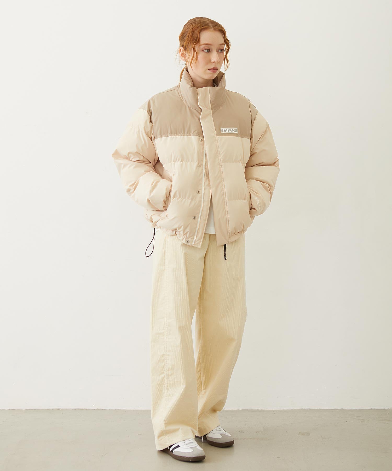 BAR PATCH PUFFER JACKET