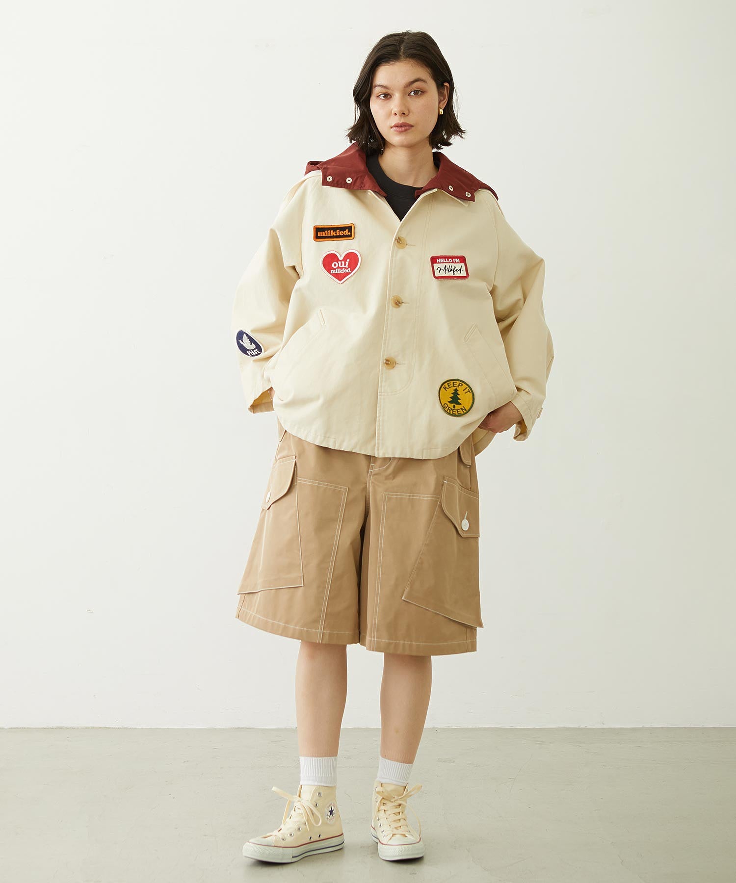 BIG POCKET CARGO HALF SHORTS