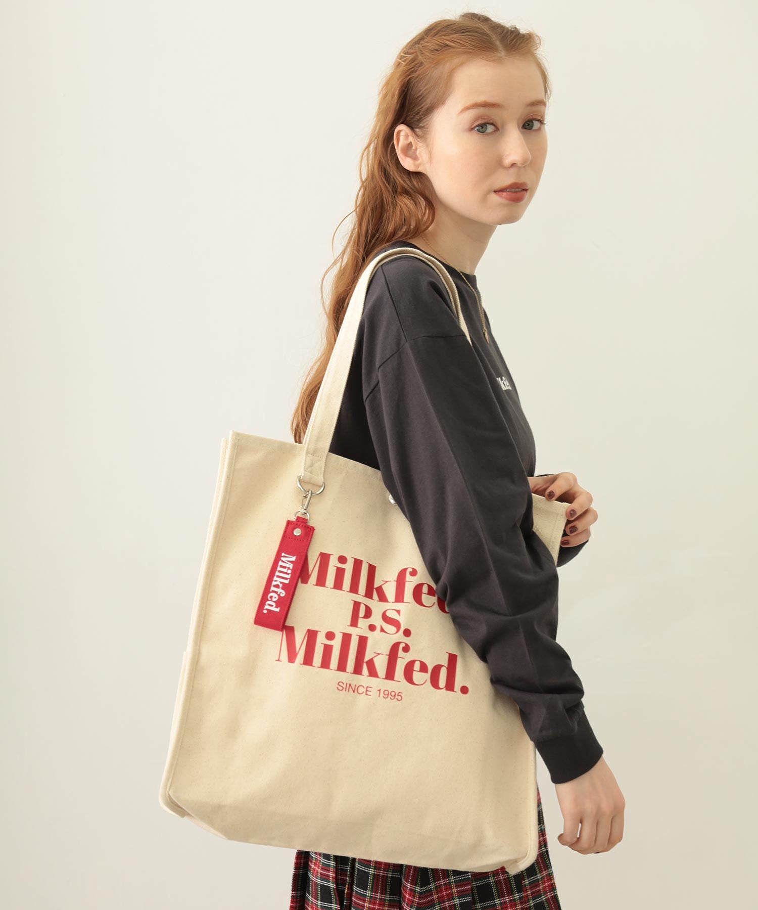 DIDONE LOGO BIG TOTE MILKFED.