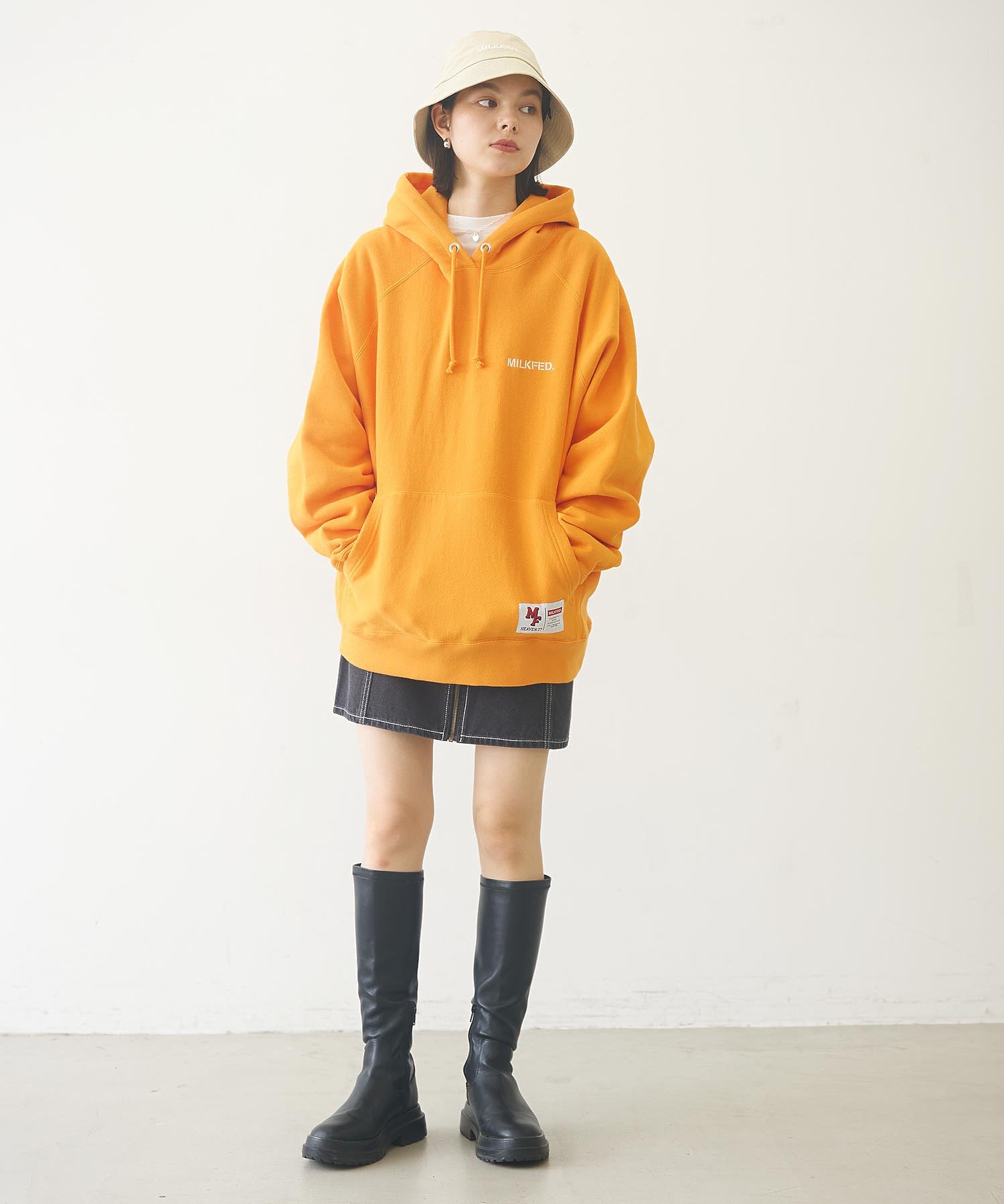 MILKFED.×CHAMPION SWEAT HOODIE