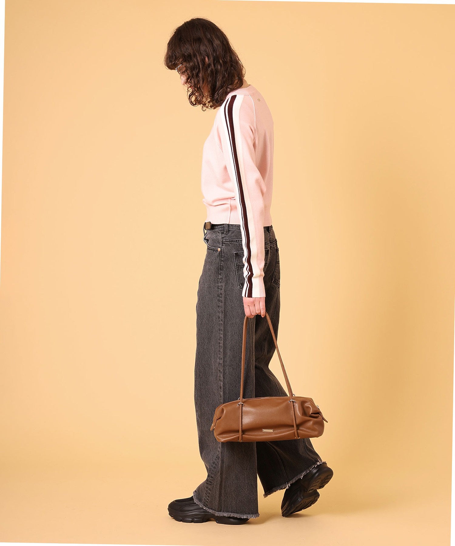 ラインニットプルオーバー