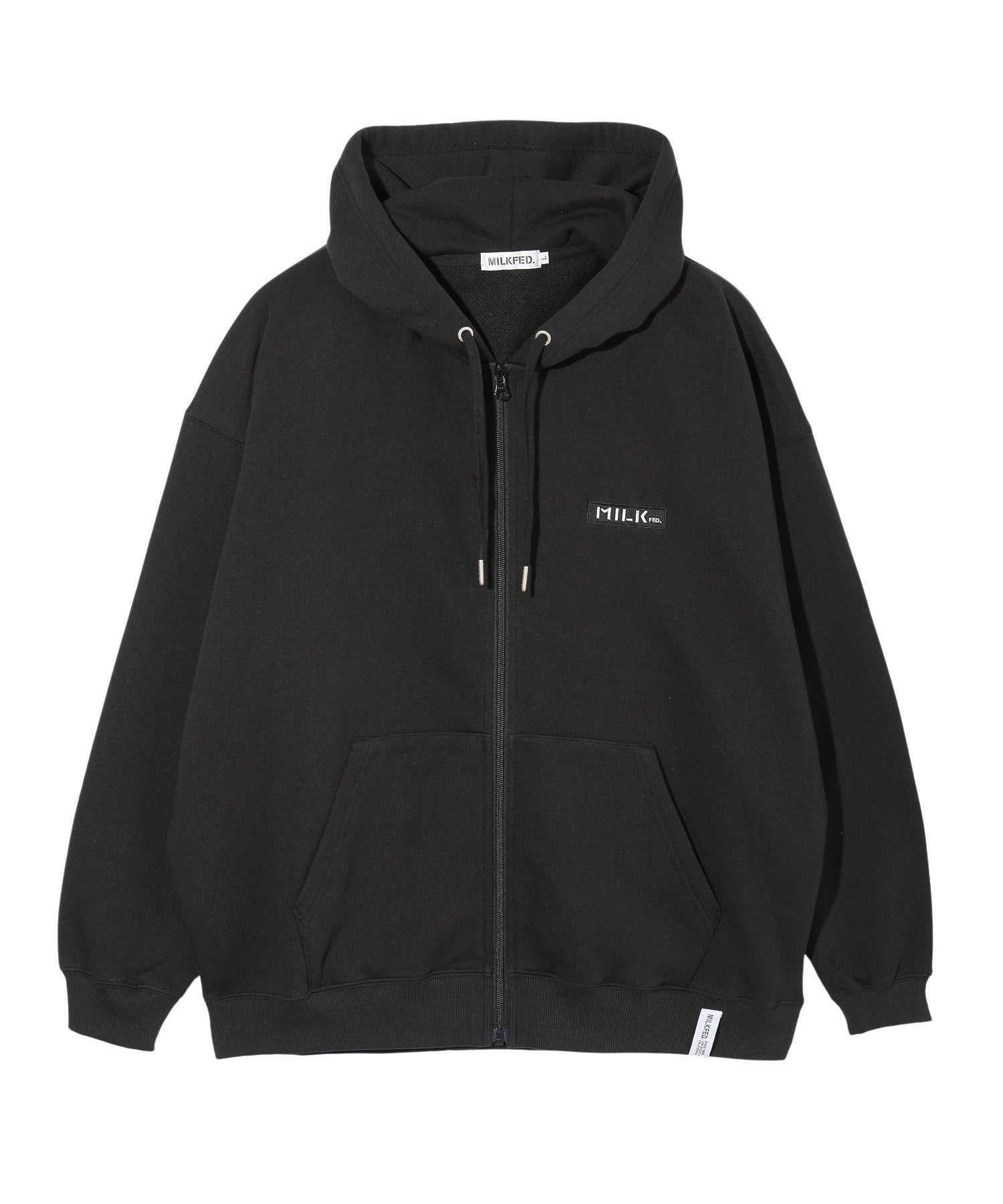 BAR LOGO ZIP UP HOODIE