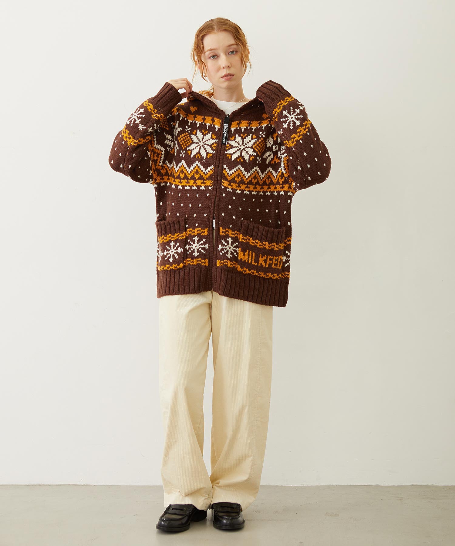 WORK STYLE CORDUROY PANTS