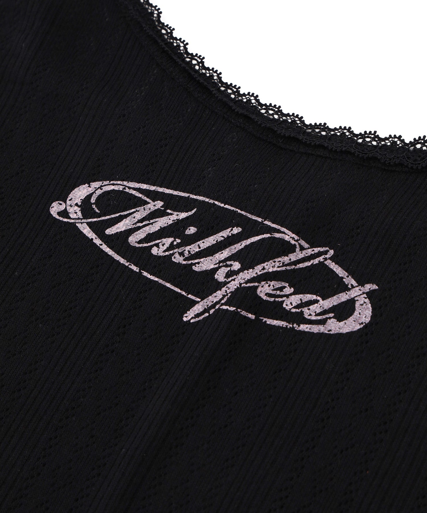 OVAL LOGO LACE CAMISOLE