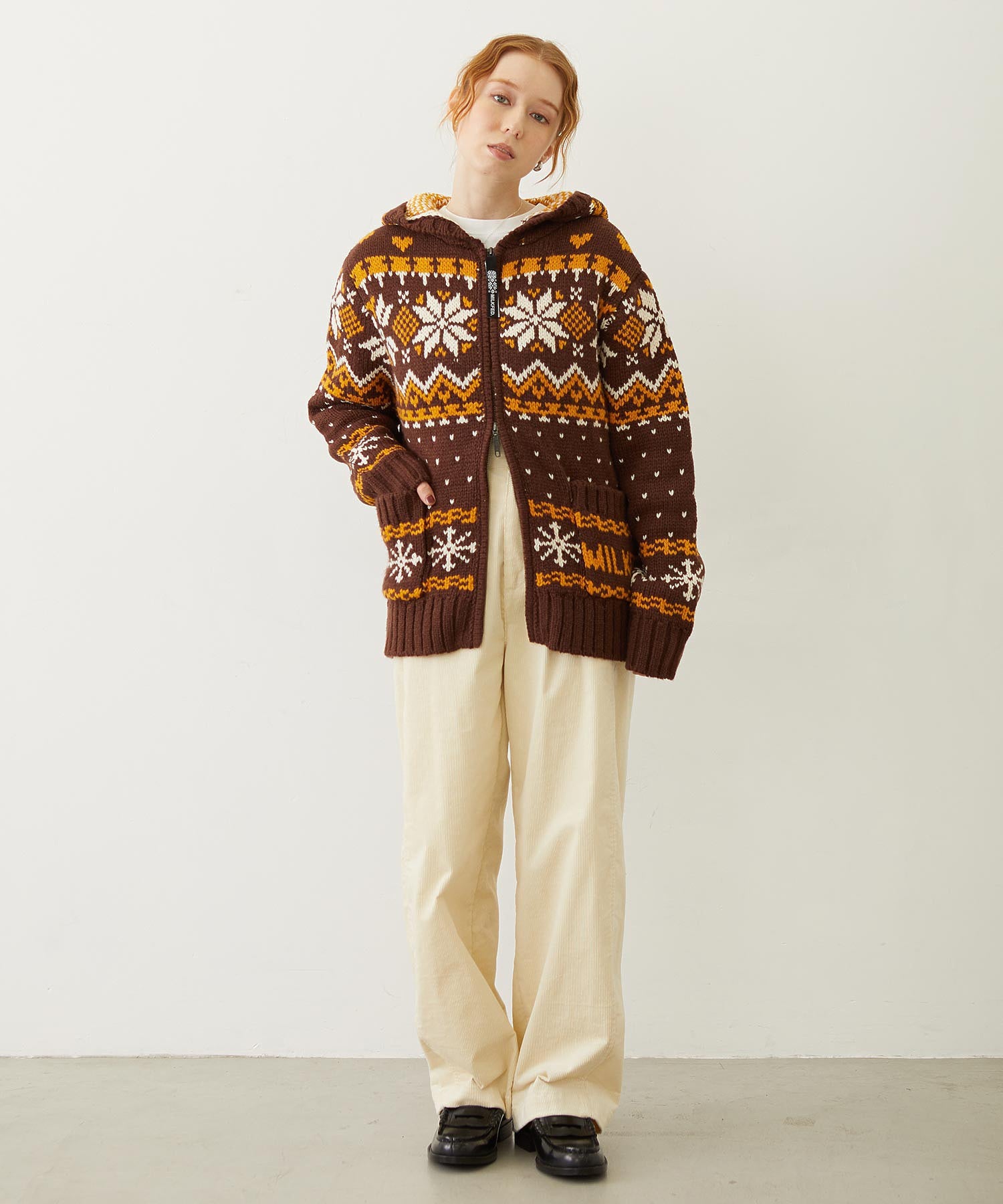 WORK STYLE CORDUROY PANTS