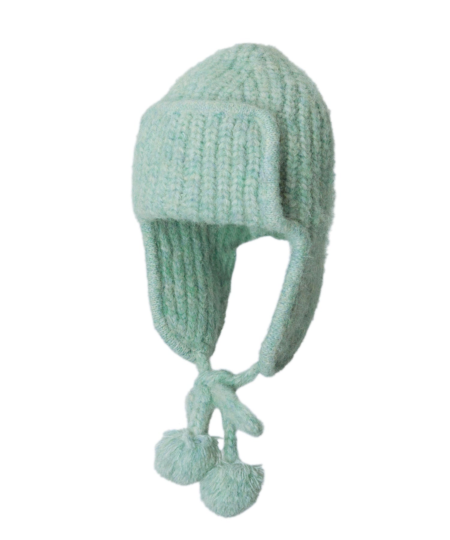 EAR FLAP KNIT CAP