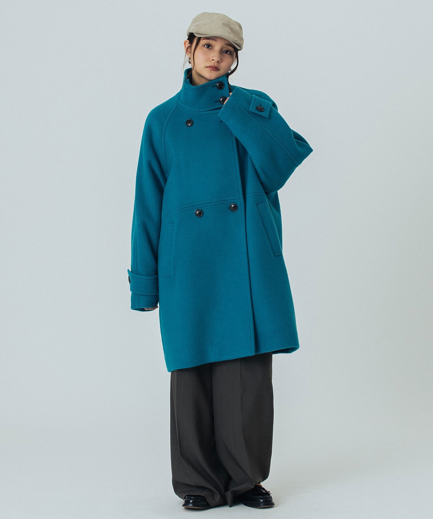 model:160cm 着用サイズ:M