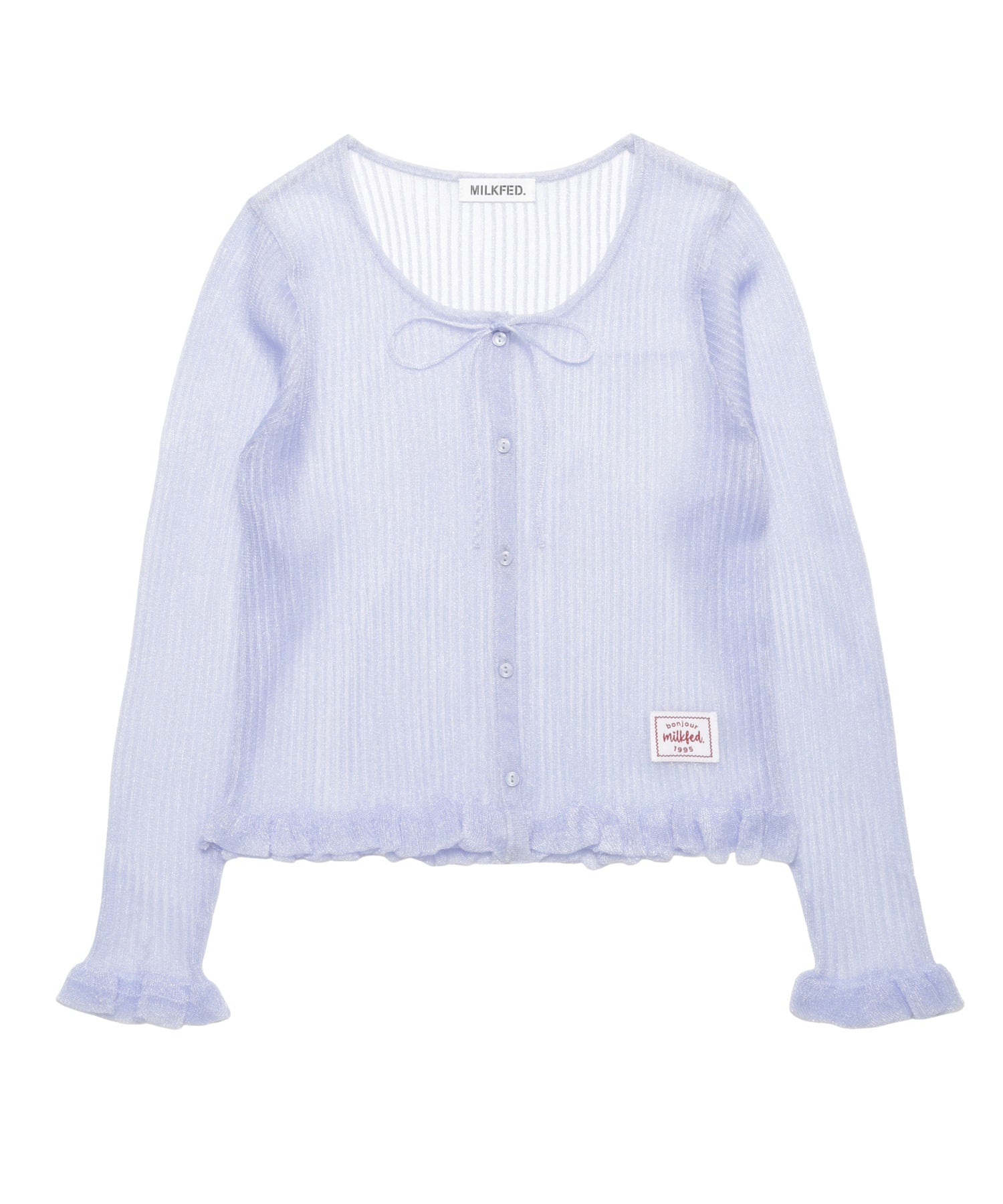 2-PIECE SHEER CARDIGAN