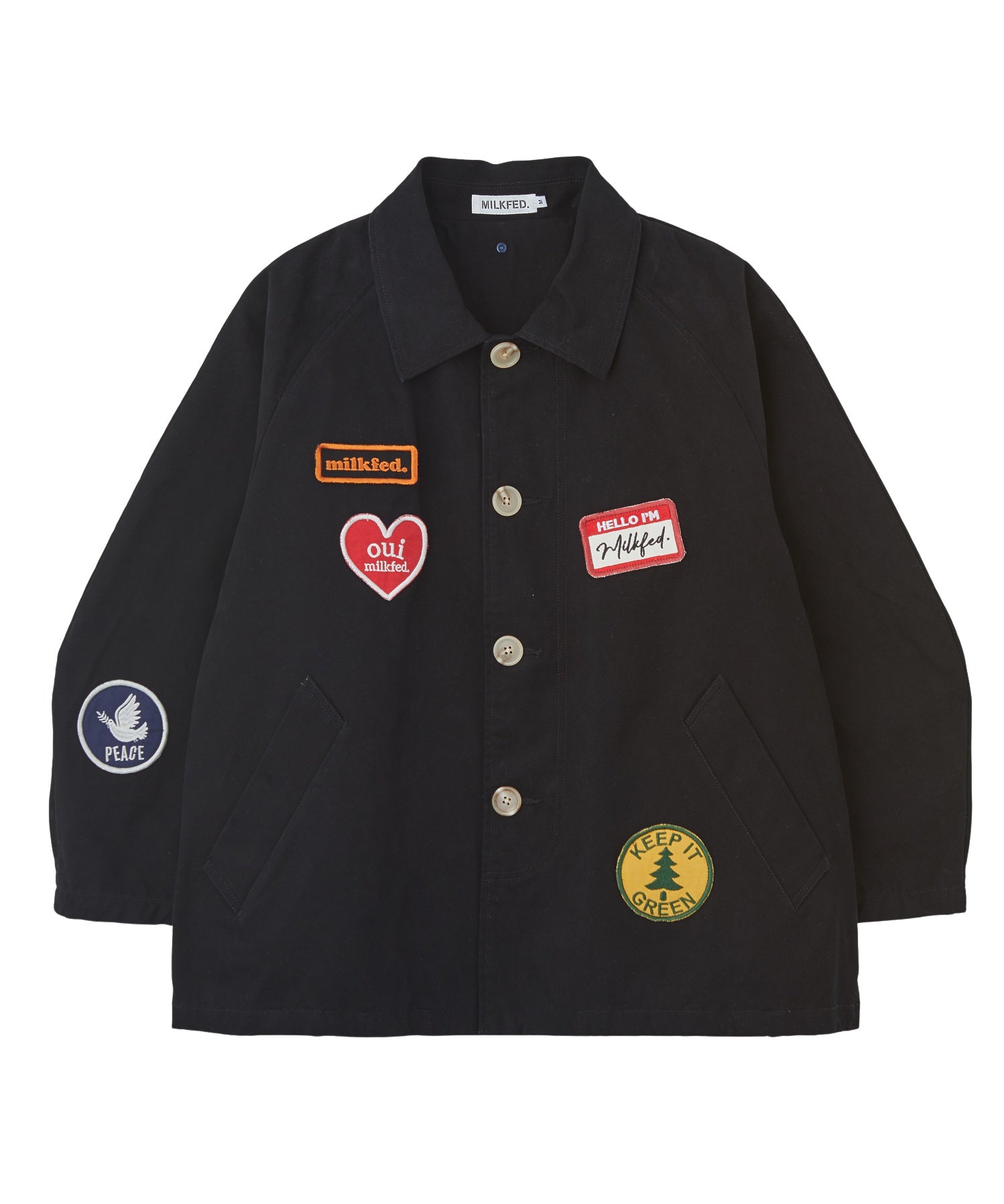 PATCH HOODED JACKET