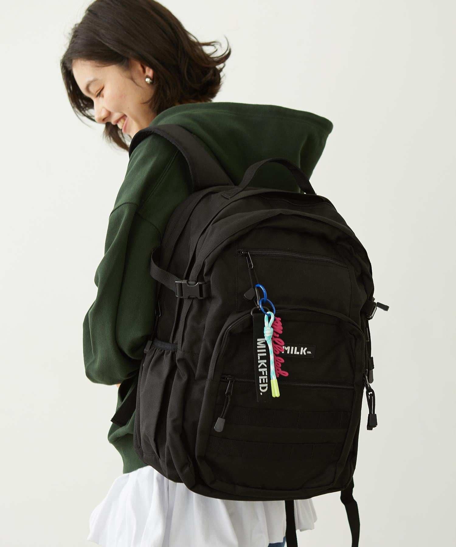 ACTIVE DOUBLE POCKET MOLLE BACKPACK MILKFED.