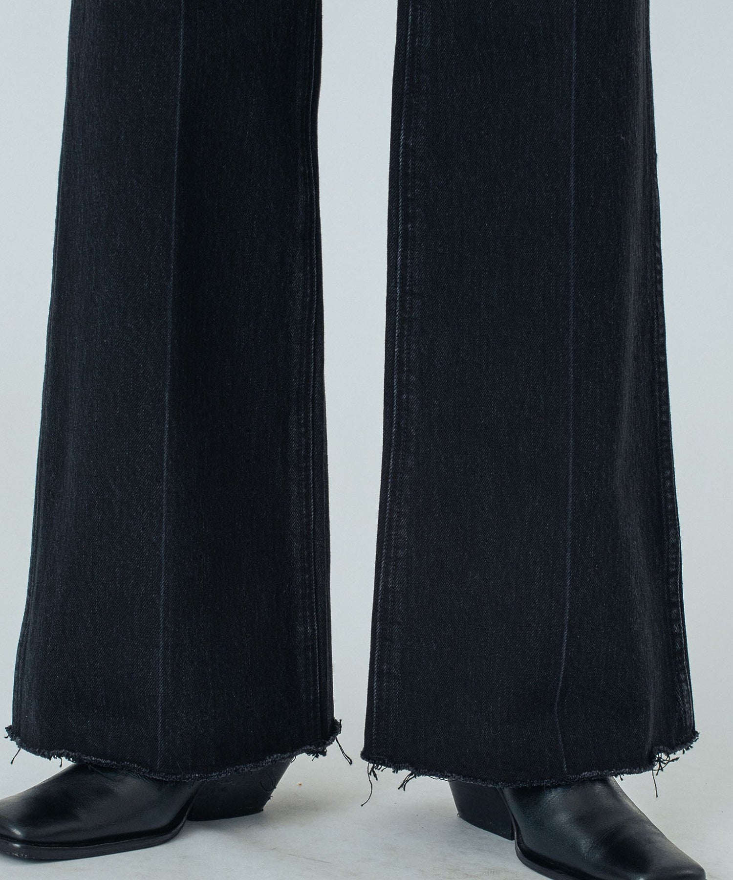 CREOLME/フレアデニムパンツ